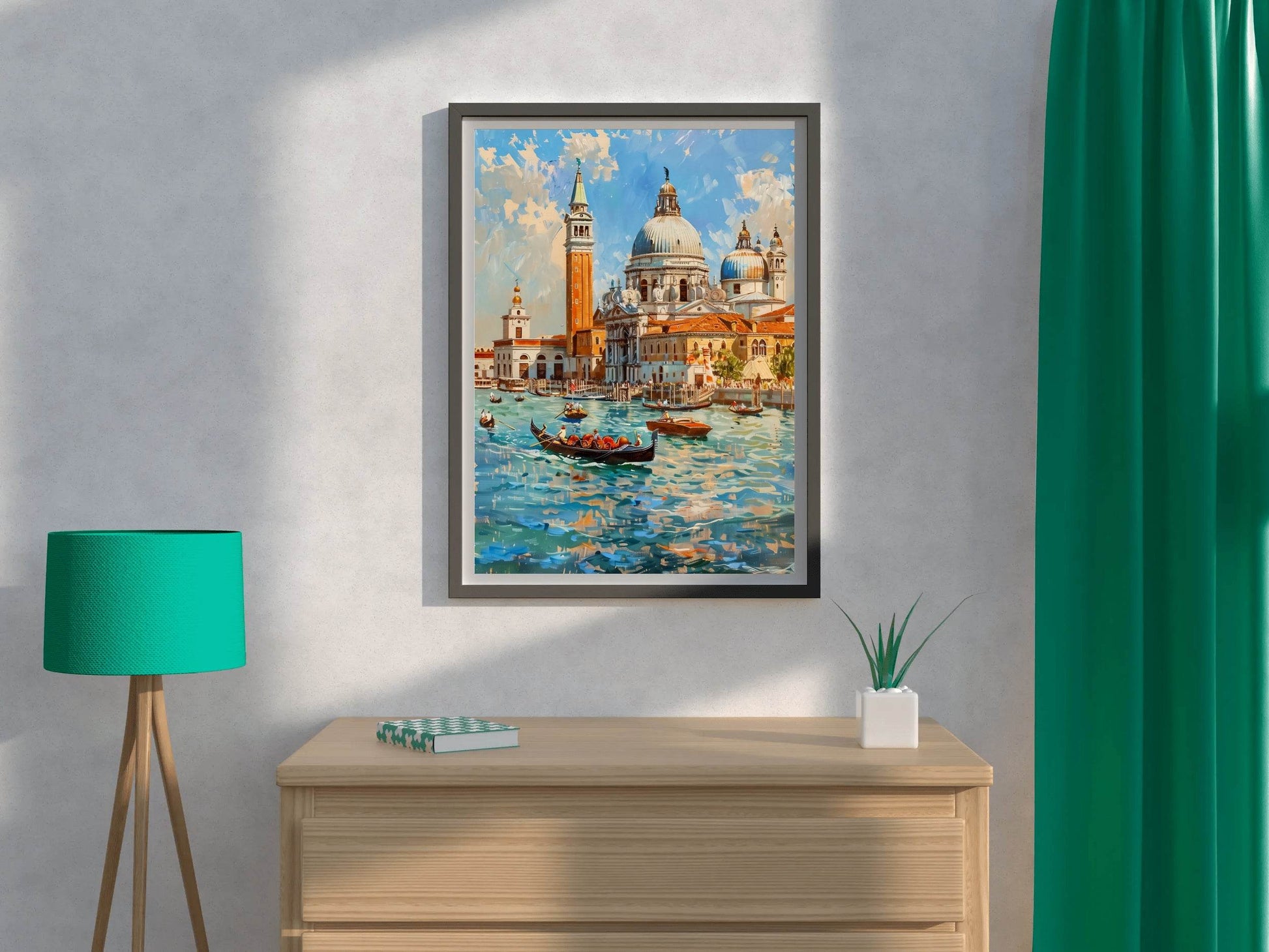 Beautiful View of Santa Maria Della Salute Wall Art - beink online art store