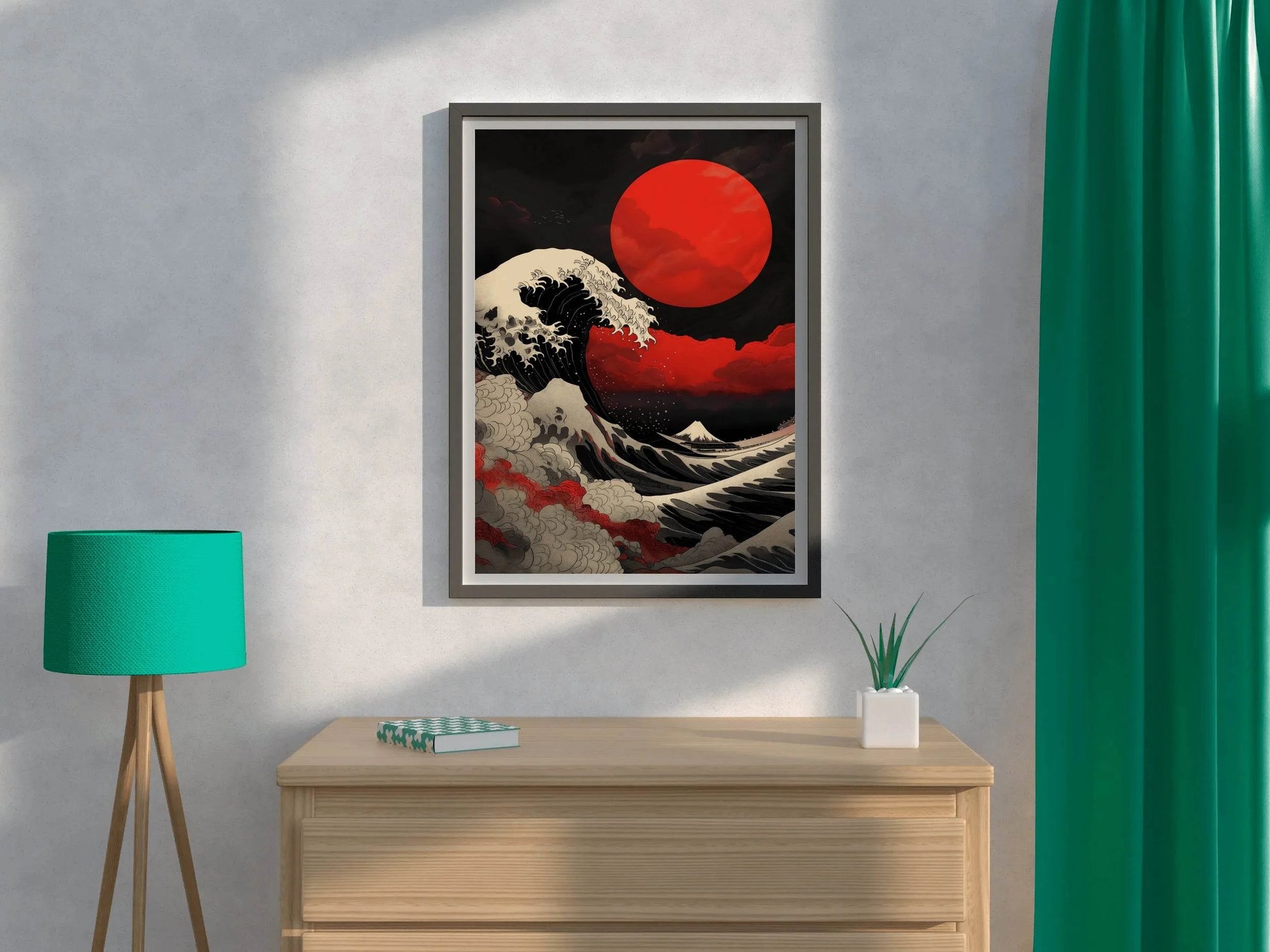 The Great Wave Off Kanagawa Wall Art - beink online art store