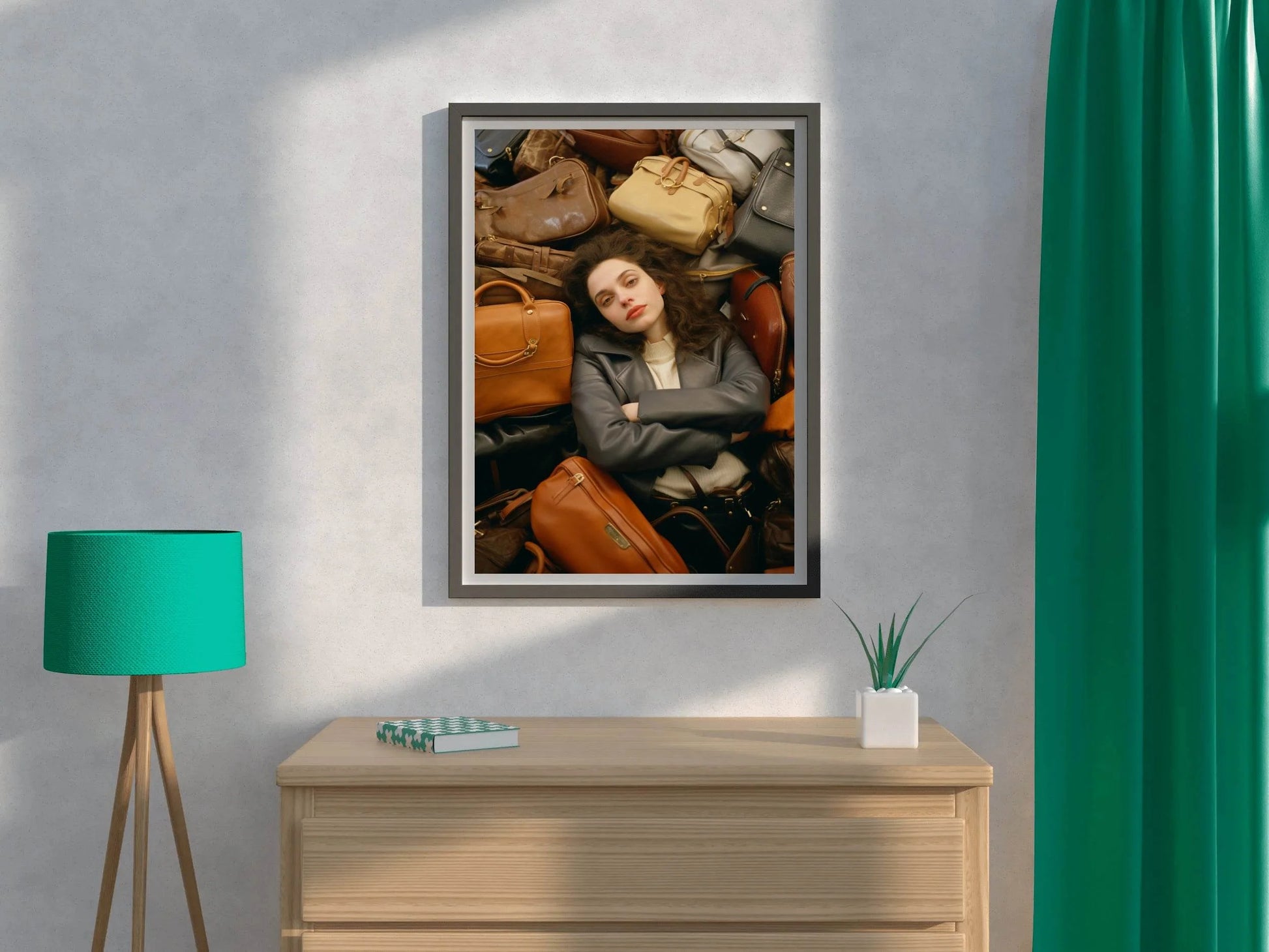 Bag Sale Advertisement Wall Art - beink online art store