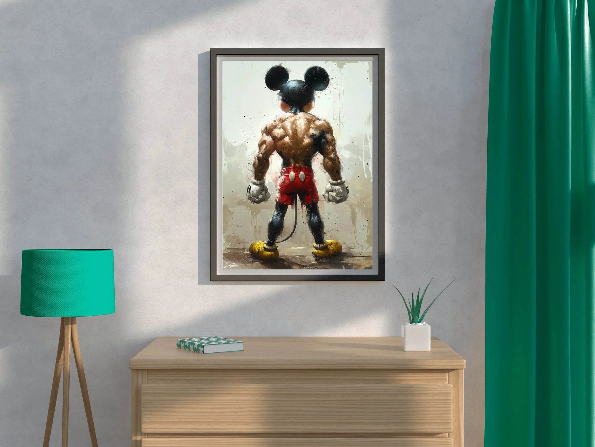 Mickey the Mighty Wall Art - beink online art store