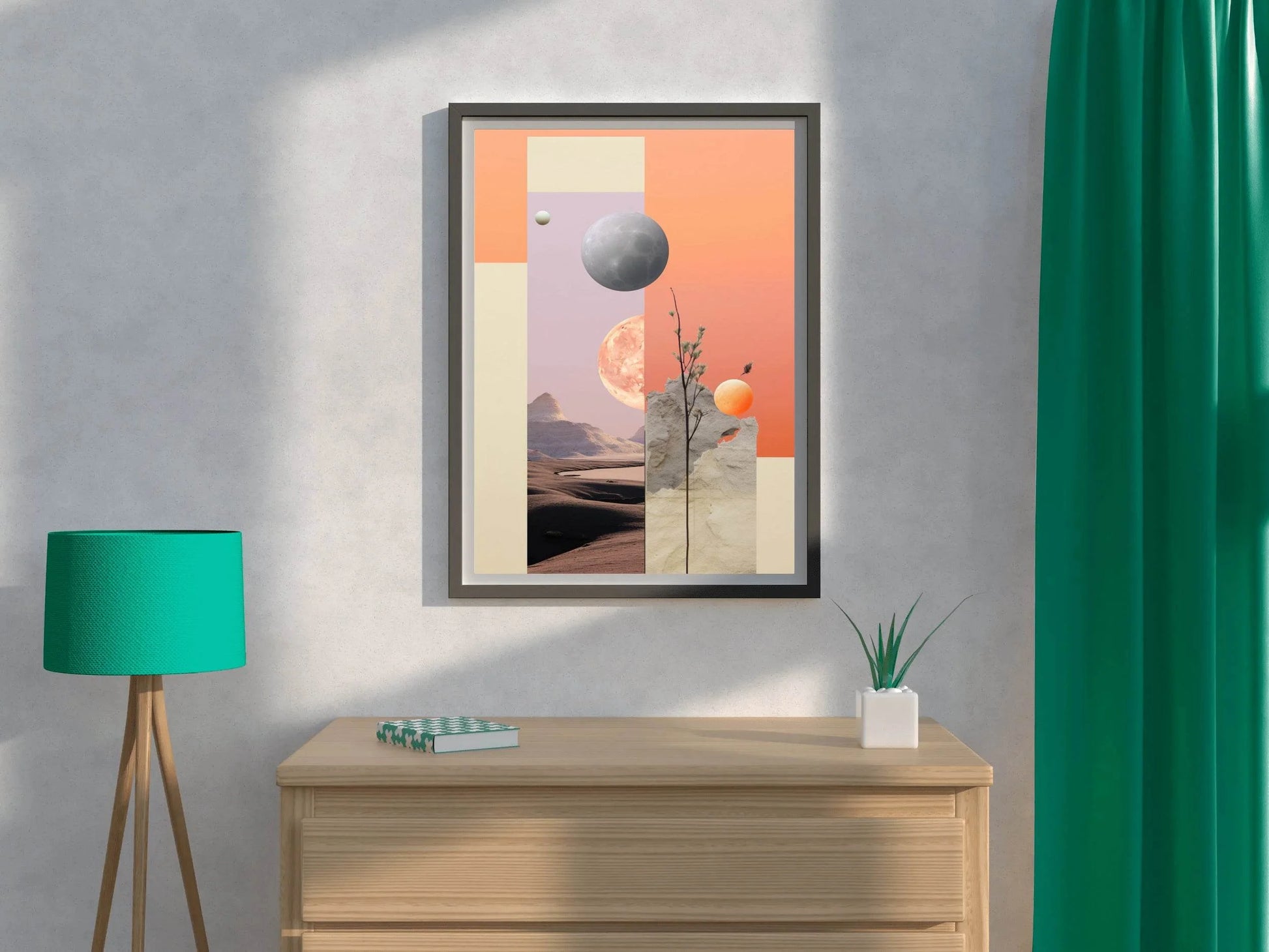 Sunset Abstract Wall Art - beink online art store