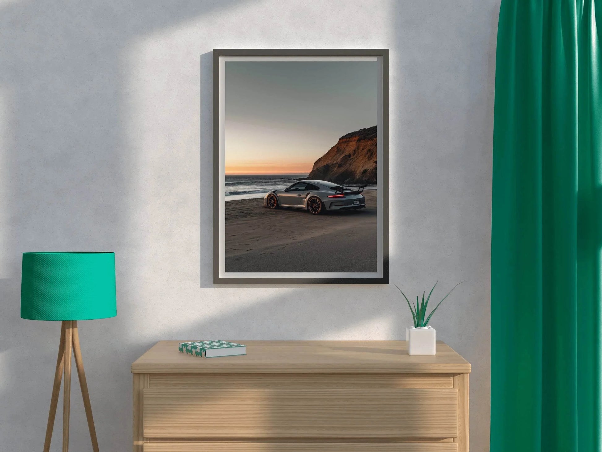 Porsche911 Turbo S Wall Art - beink online art store