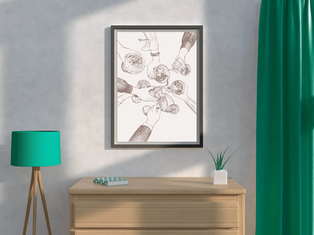 Cocktail Box Wall Art - beink online art store