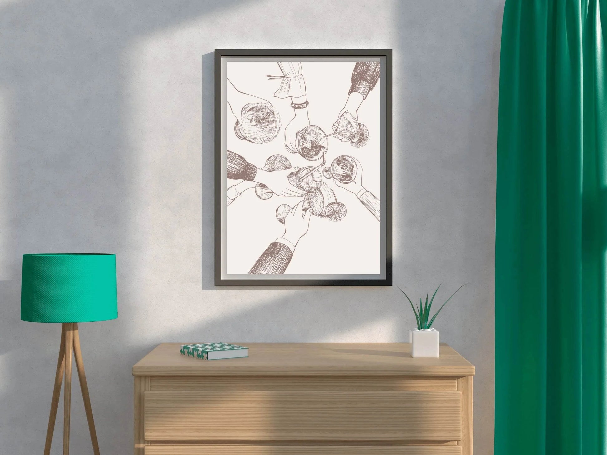 Cocktail Box Wall Art - beink online art store