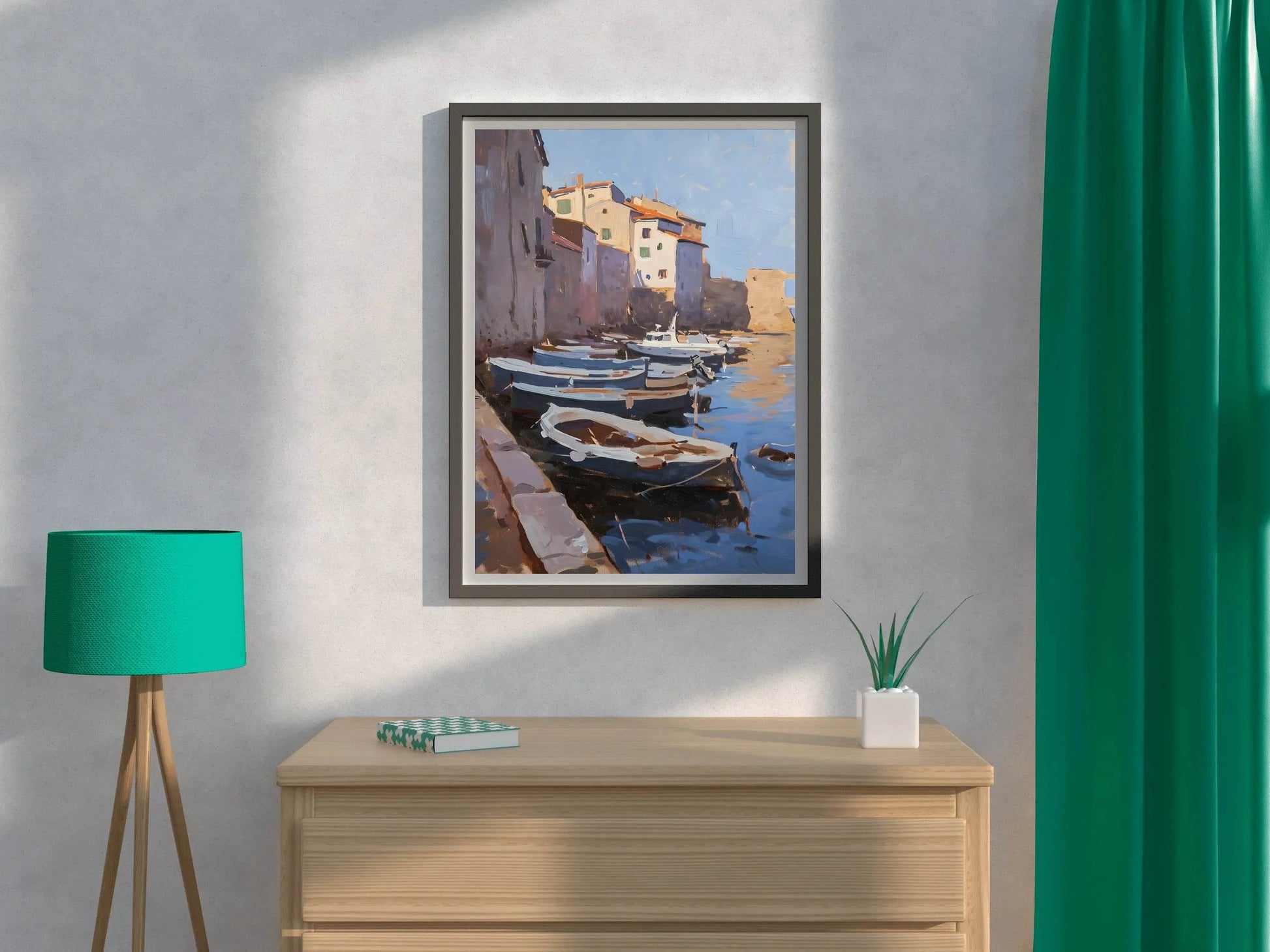 Passenger Boats in Venice Wall Art - beink online art store