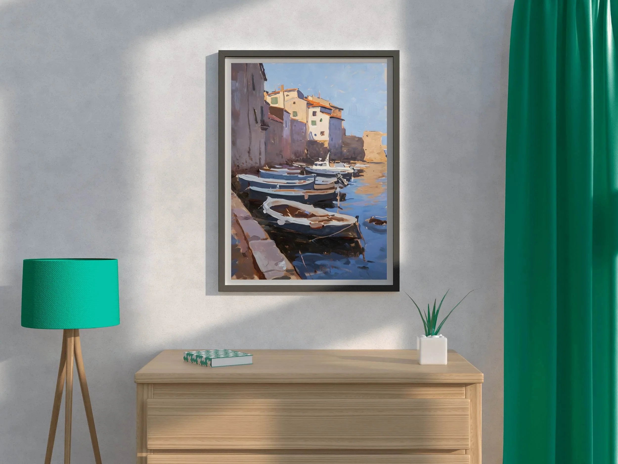 Passenger Boats in Venice Wall Art - beink online art store