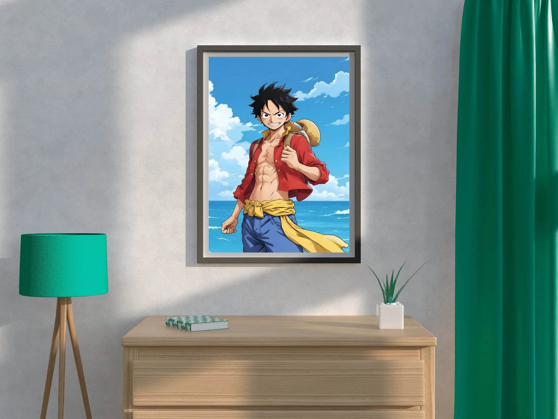Monkey D. Luffy Anime Wall Art - beink online art store