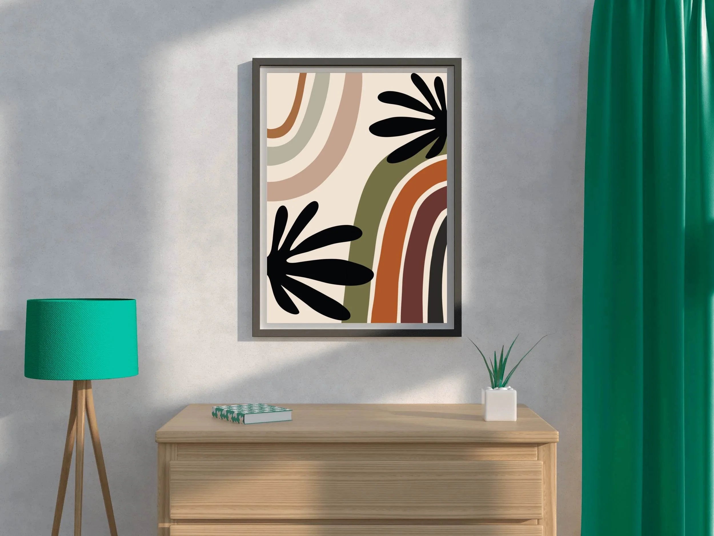 Grass Leaves Wall Art - beink online art store