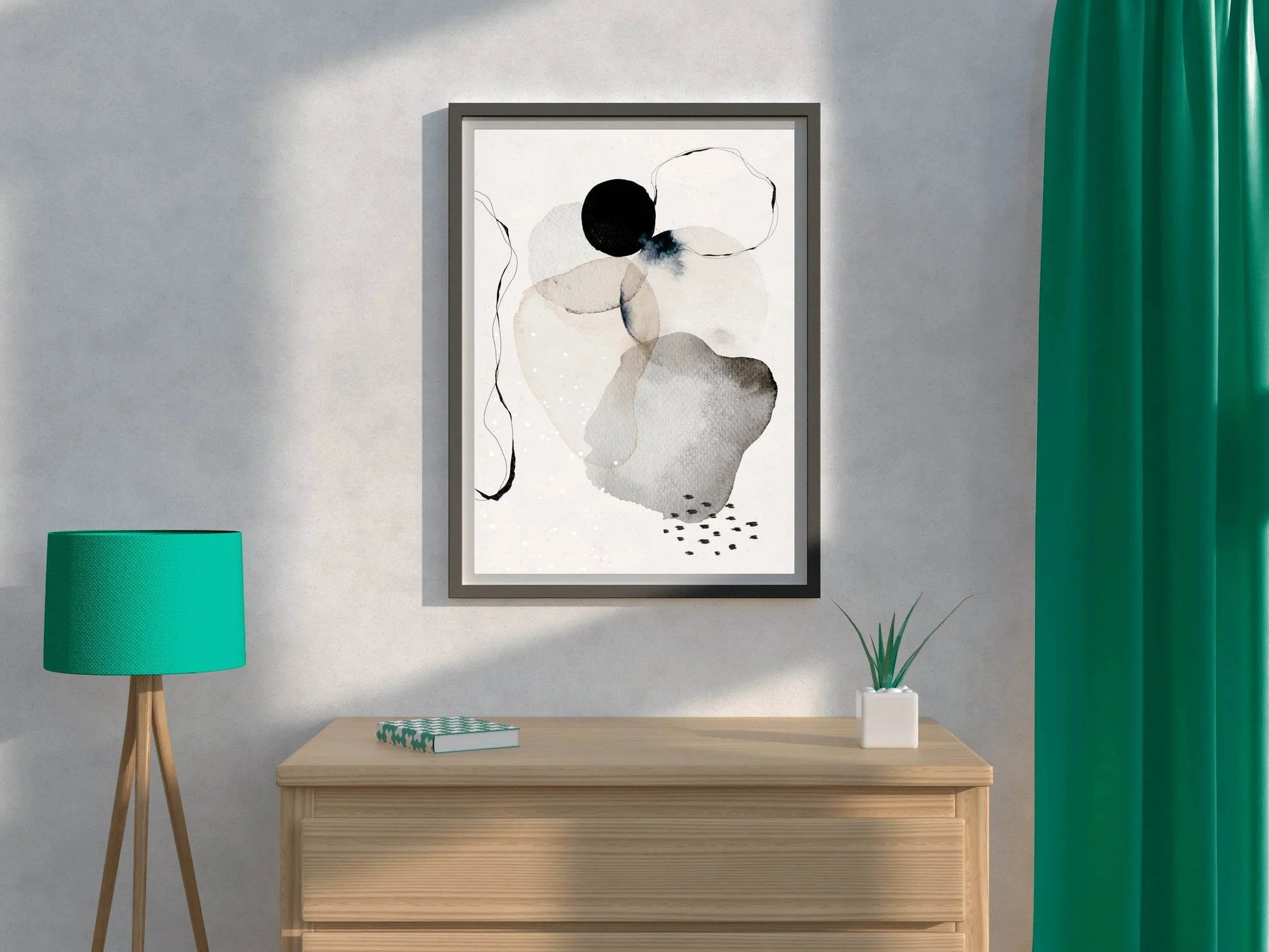 Watercolor Abstract Wall Art - beink online art store