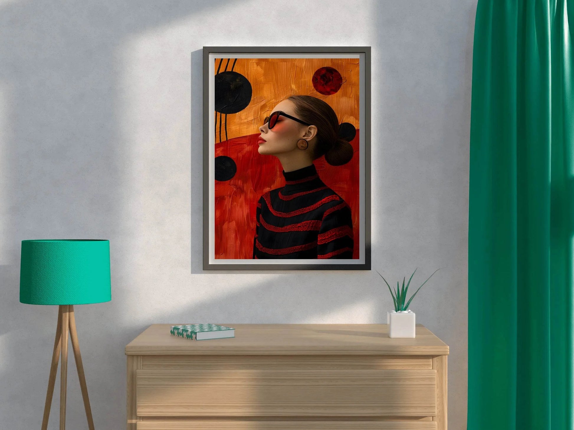 Spanish Women's Hairstyles And Clothes - beink online art store