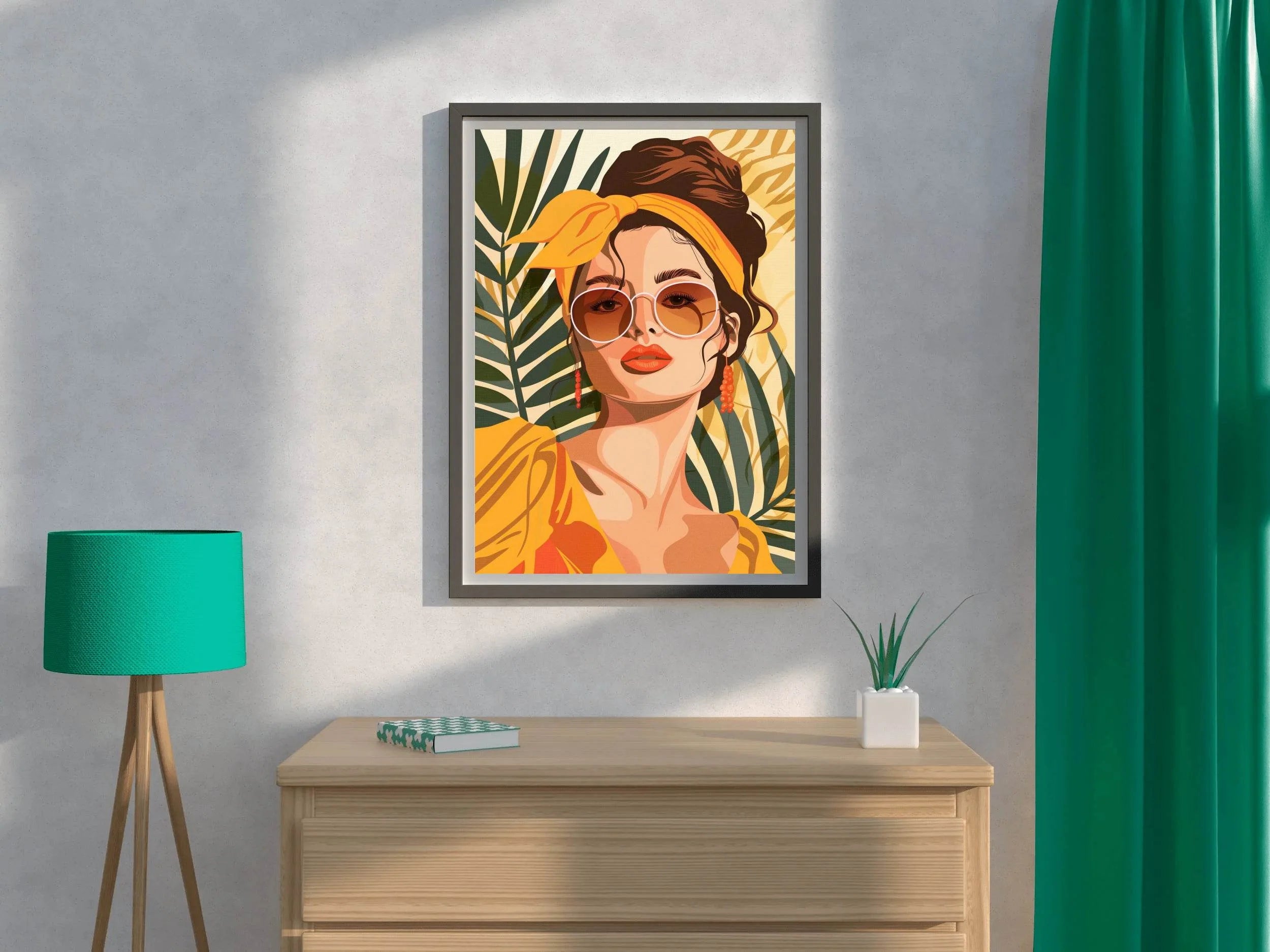 Portrait of Pure Elegance ArtWork - beink online art store