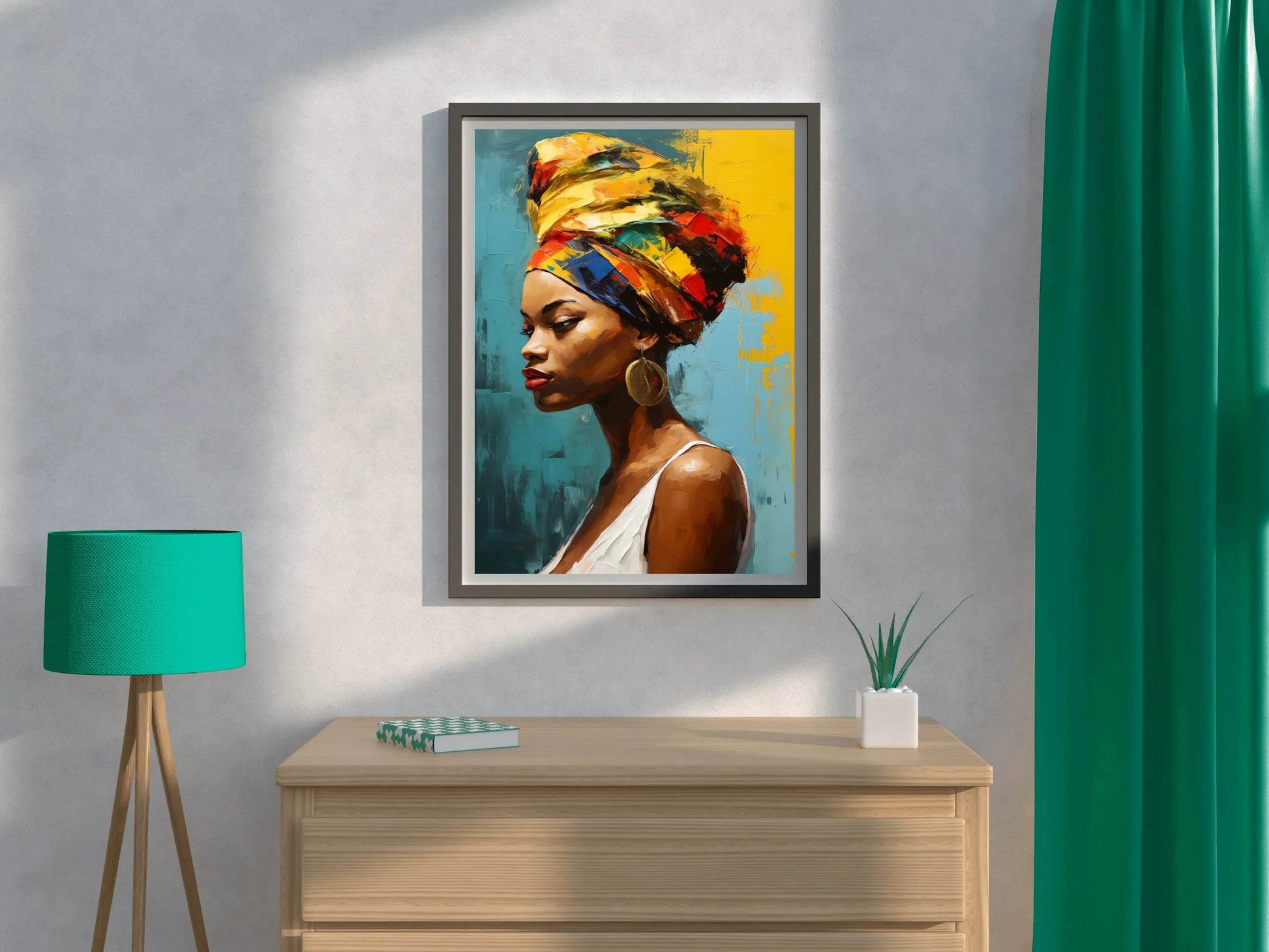 African Women Canvas Wall Art - beink online art store