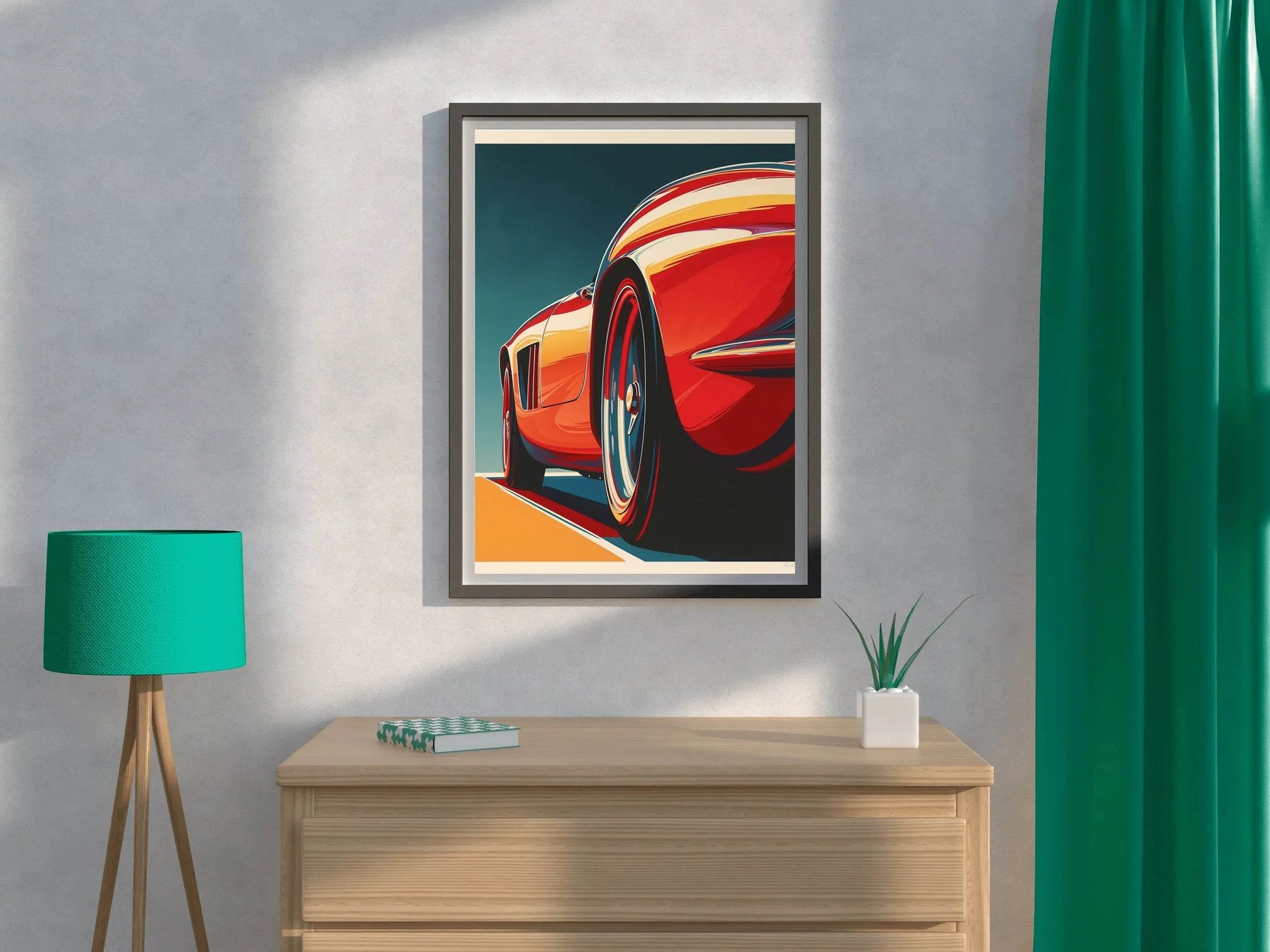 Ferrari 250 Wall Art - beink online art store