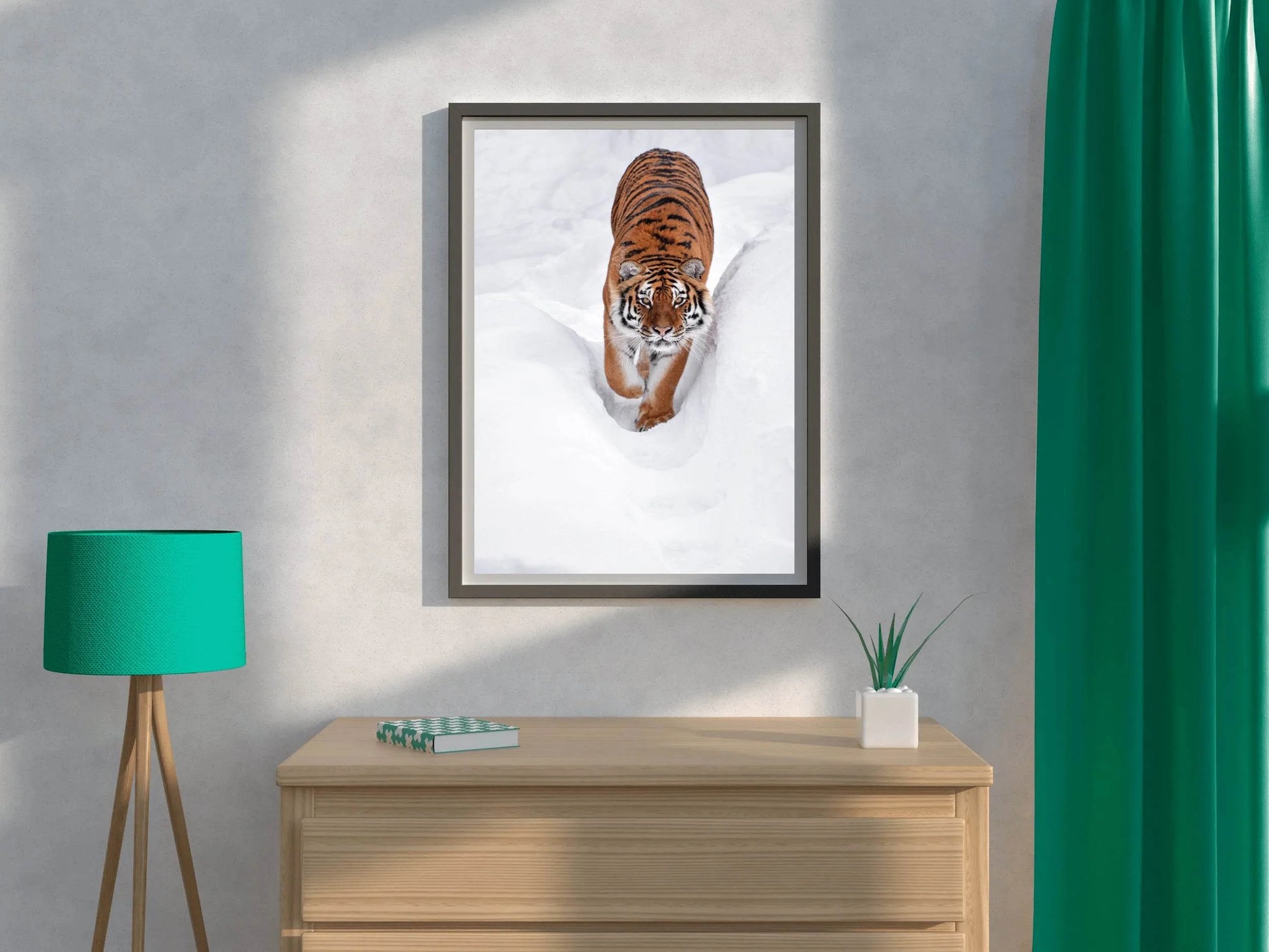 Siberian Tiger Animal Wall Art - beink online art store