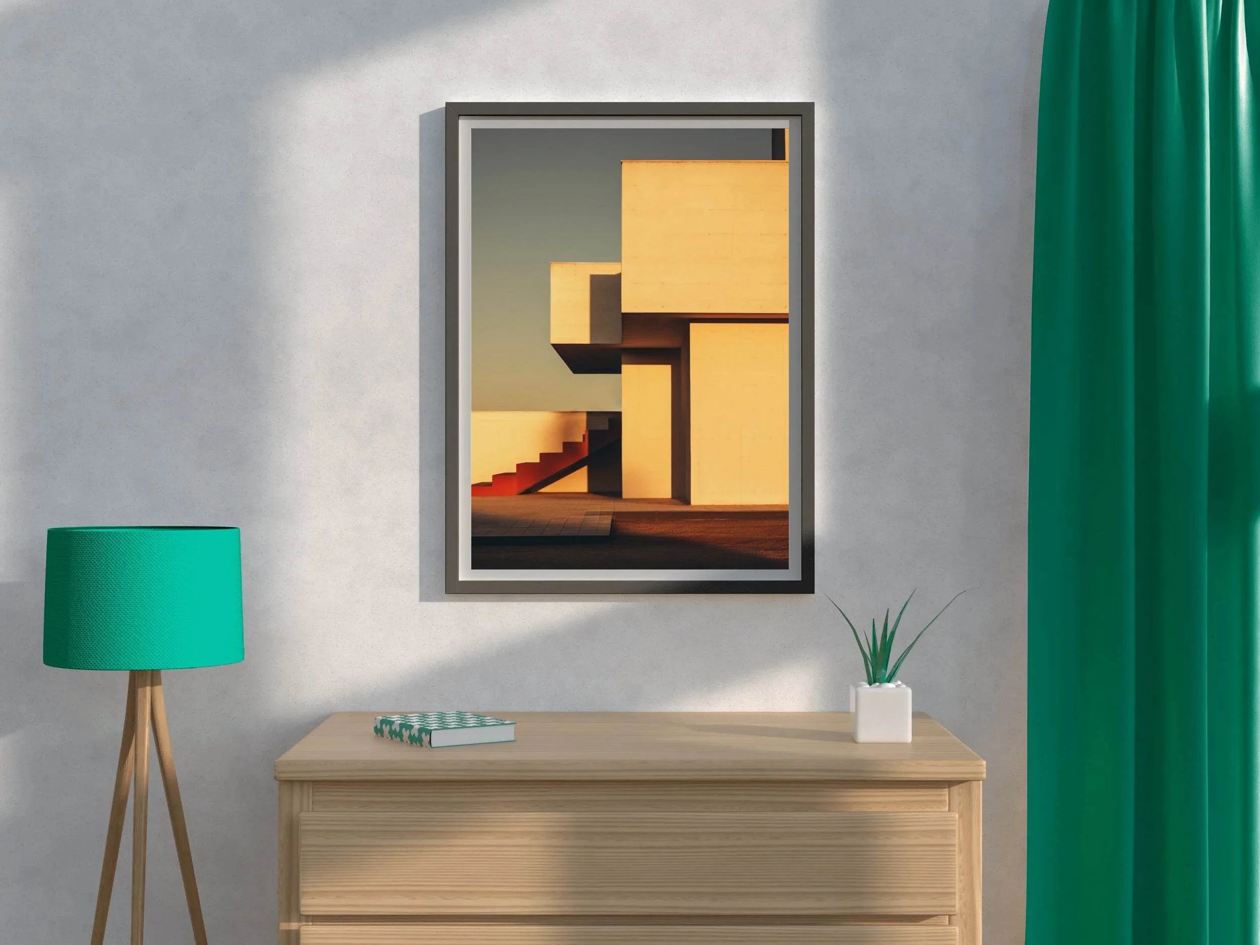 Architecture Style Art Painting - beink online art store