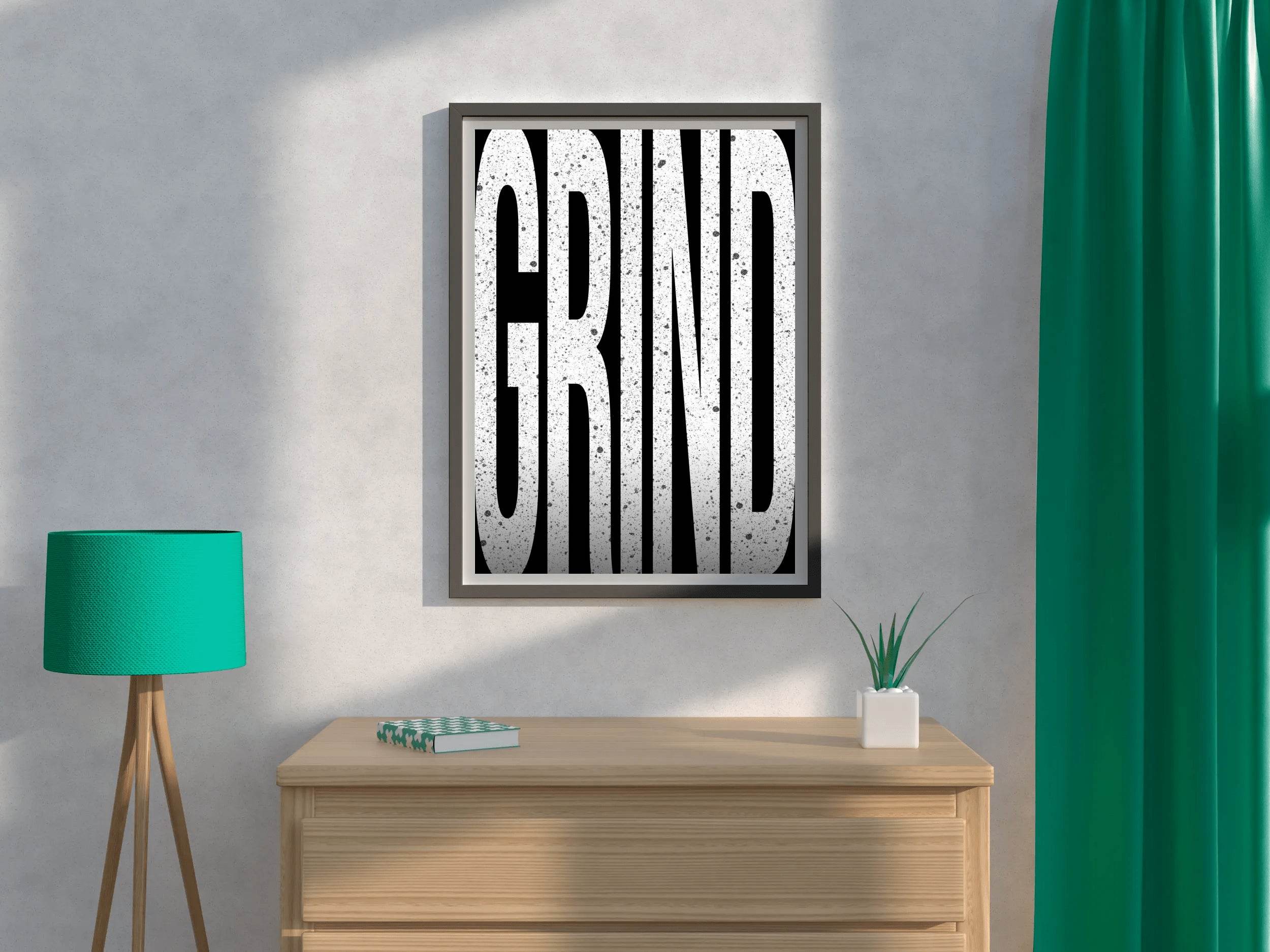 Grind Image Wall Art - beink online art store
