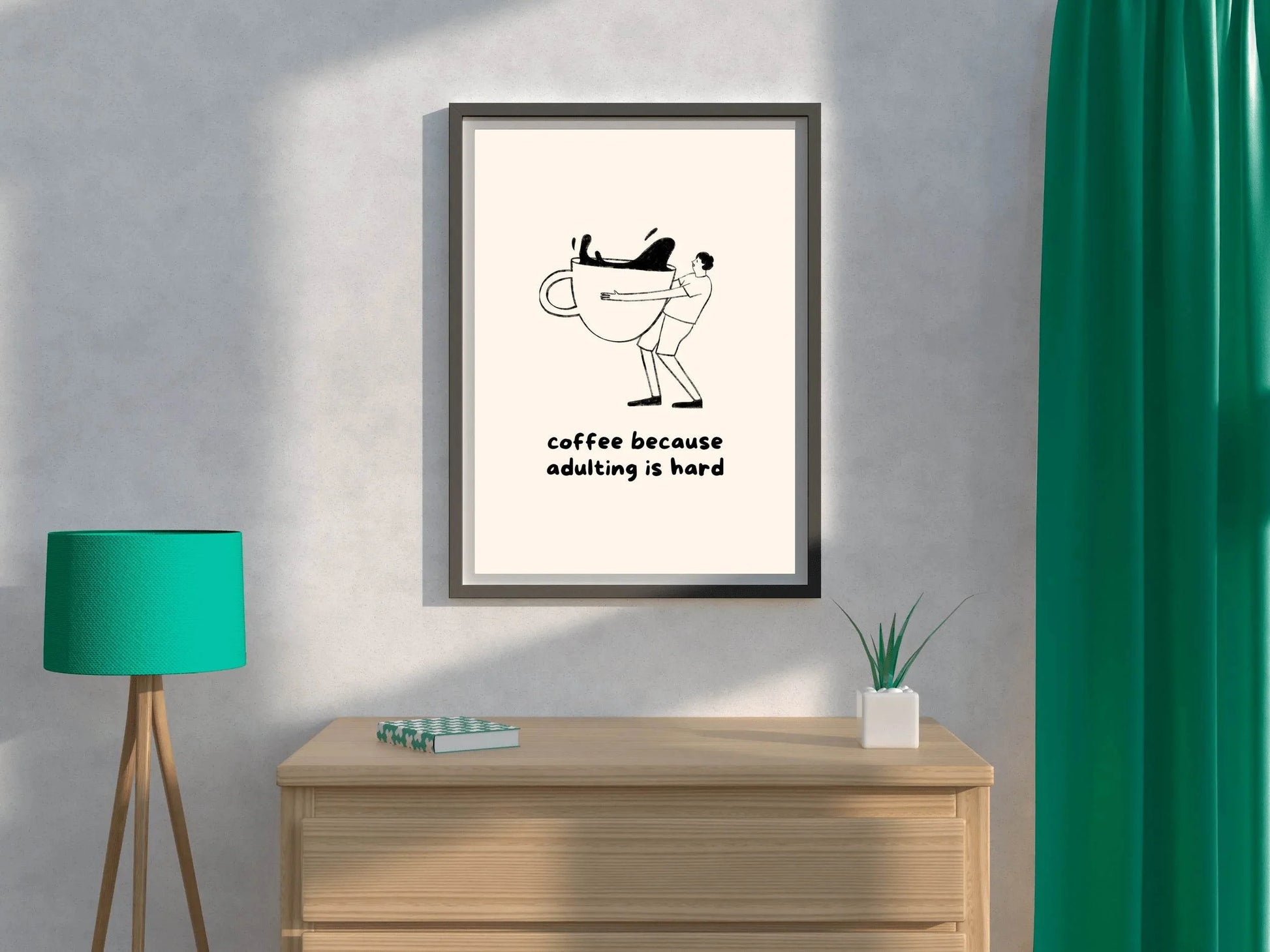 Coffee Lovers Wall Art - beink online art store
