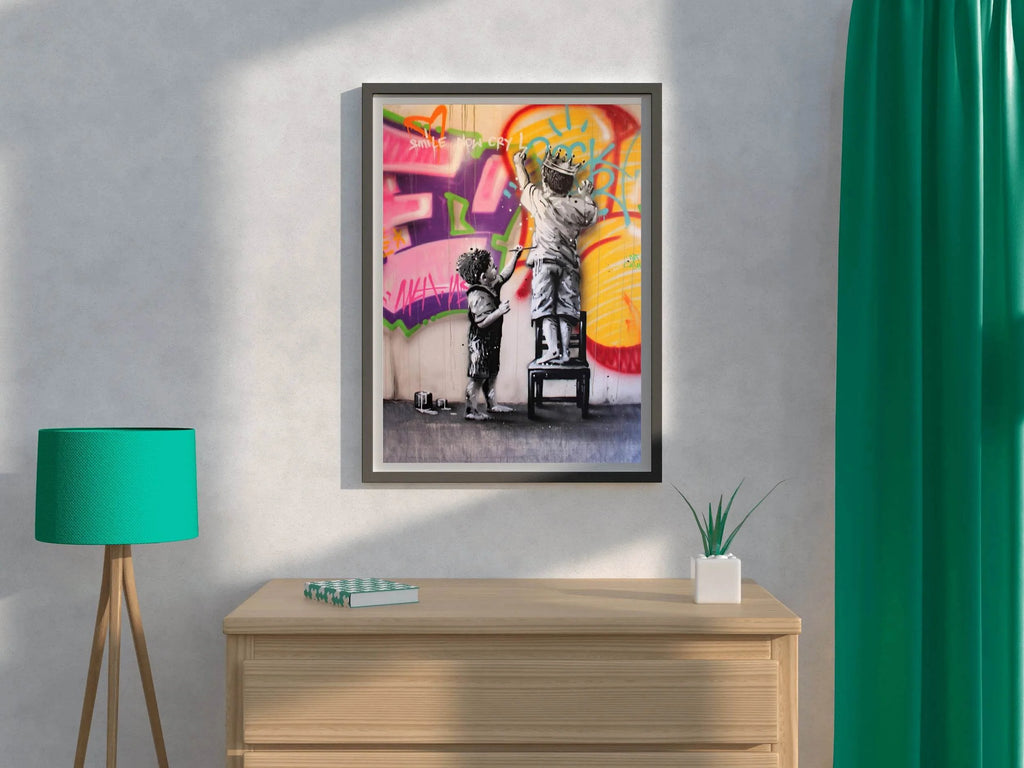 Kids Painting- Mixed Emotions Motivational Wall Art - beink online art store