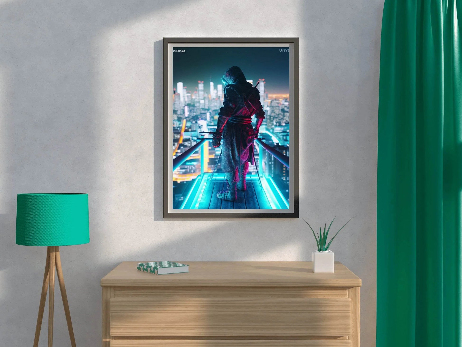 Guardian Ninja Anonymous Wall Art - beink online art store