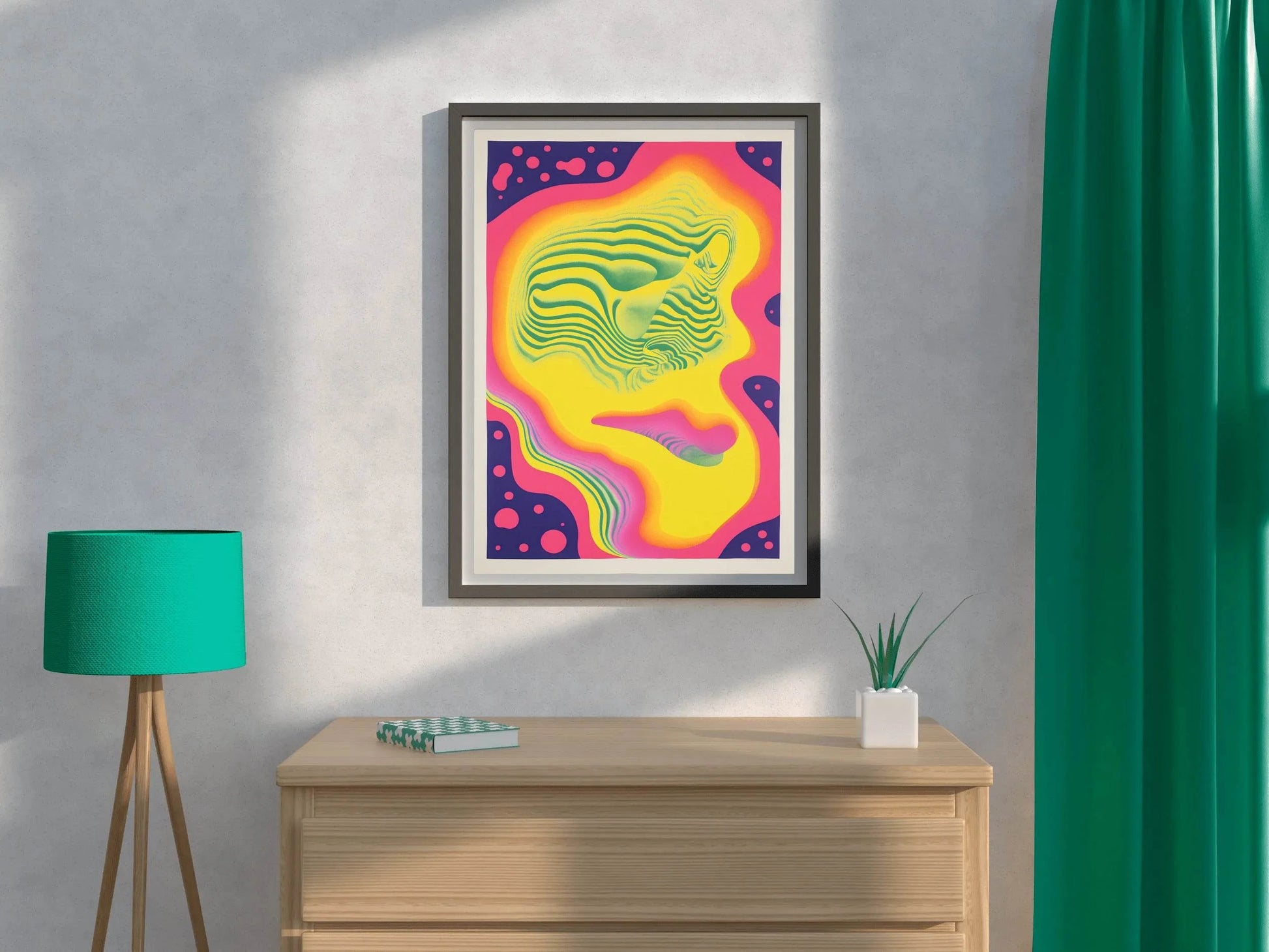 Psychedelic Painting Wall Art - beink online art store