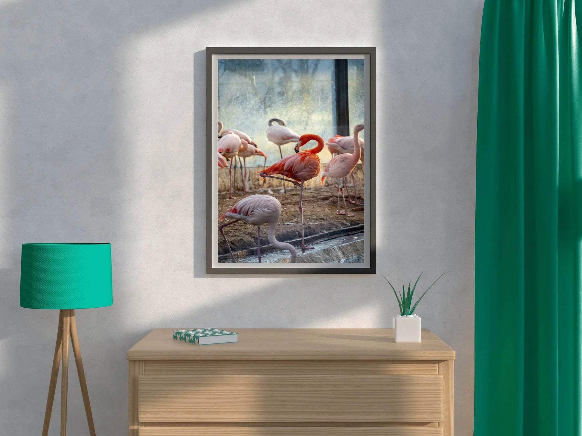 American Flamingo Wall Art - beink online art store