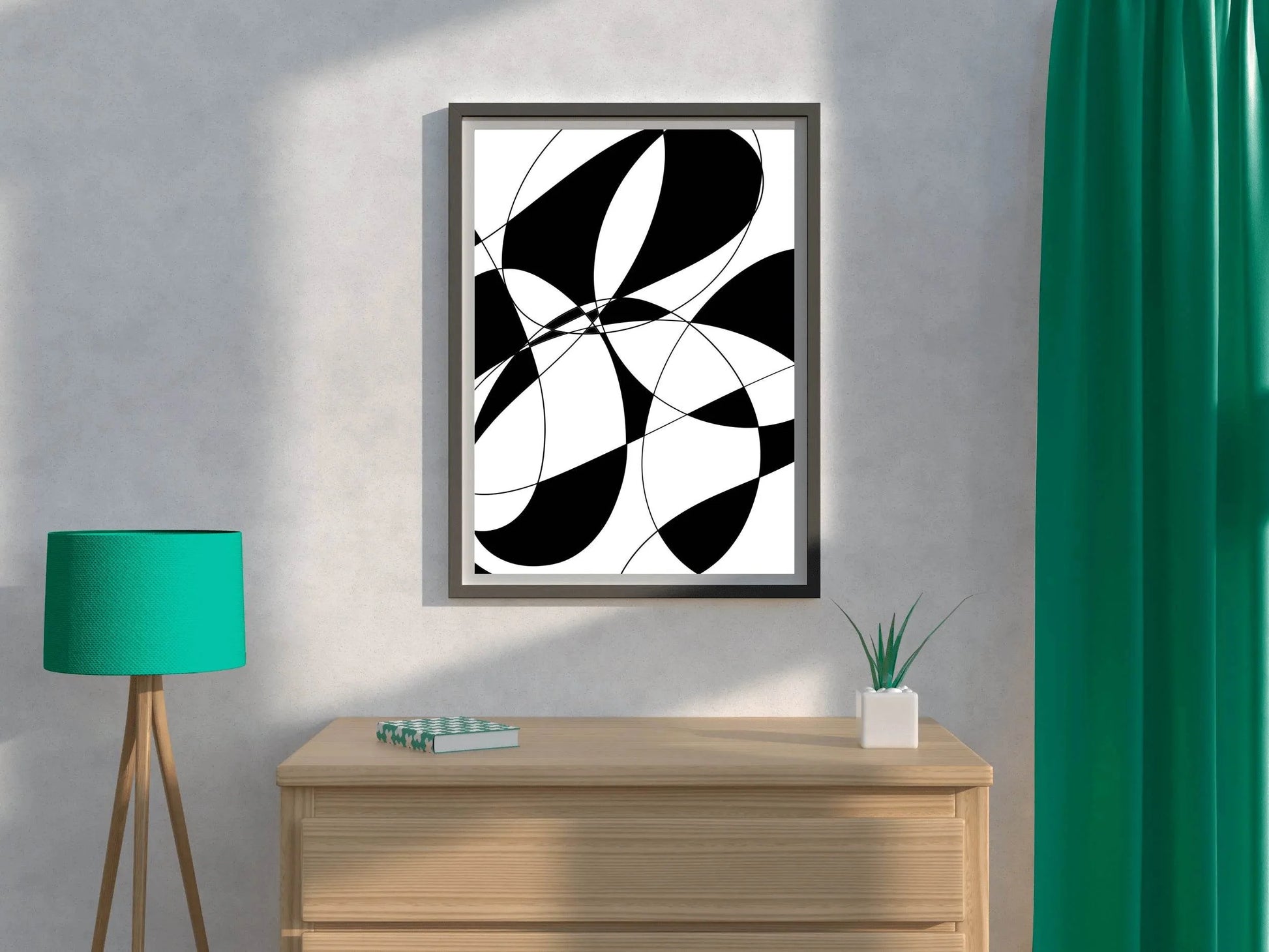 Checkered Pattern Wall Art - beink online art store