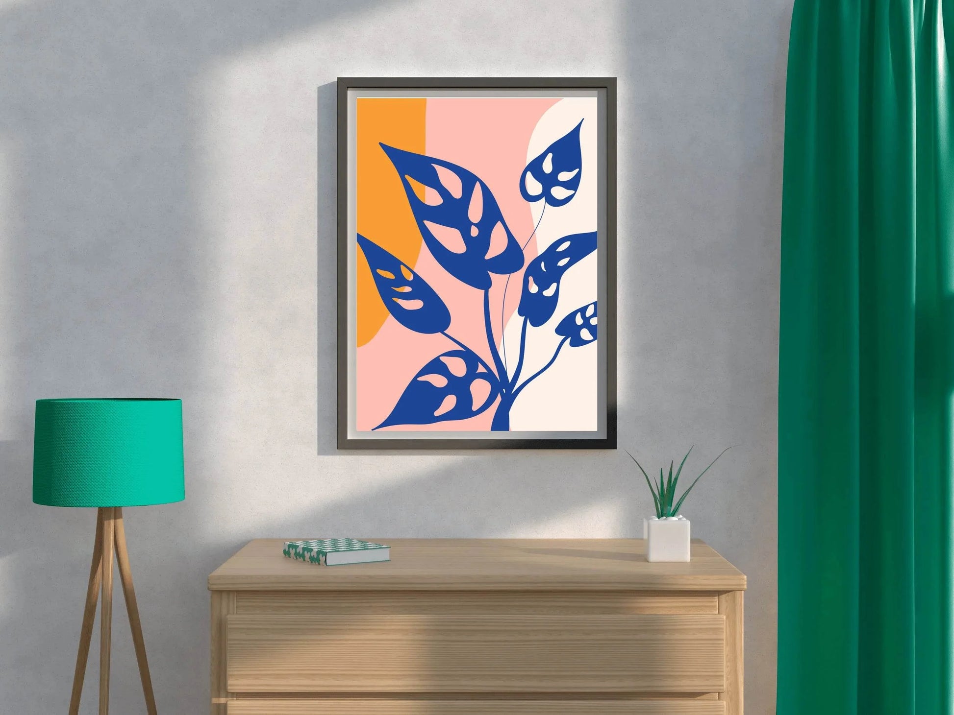 Painting The Leaves Of The Potos Plant Art - beink online art store