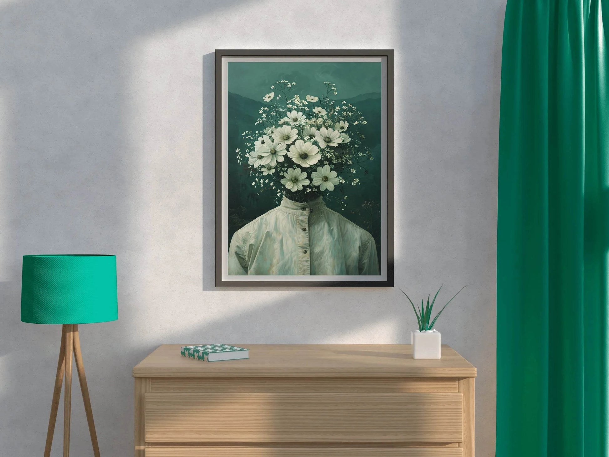 Bloom Within Human Body Wall Art - beink online art store