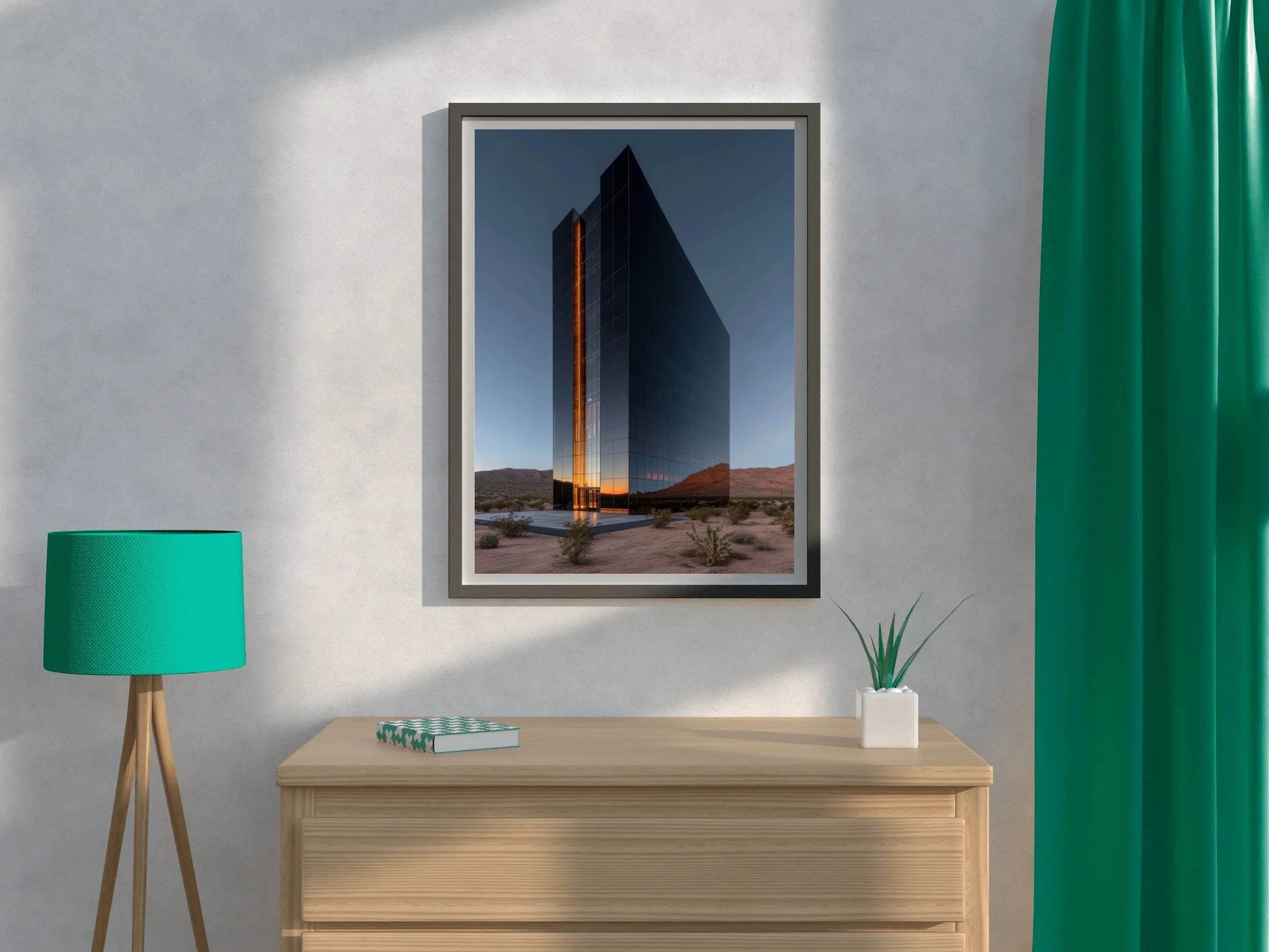 Invisible Building Wall Art - beink online art store