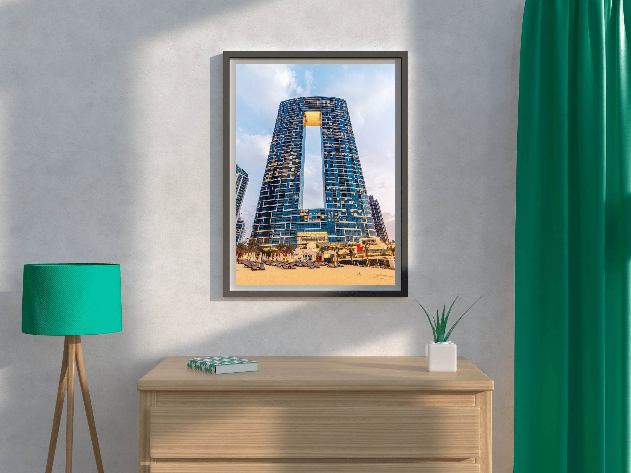 Skyward Arch Tower Wall Art - beink online art store