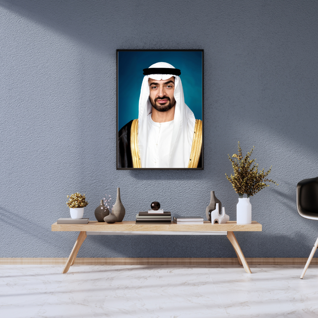 His Highness Sheikh Mohammed Bin Zayed Al Nahyan Art Print 2