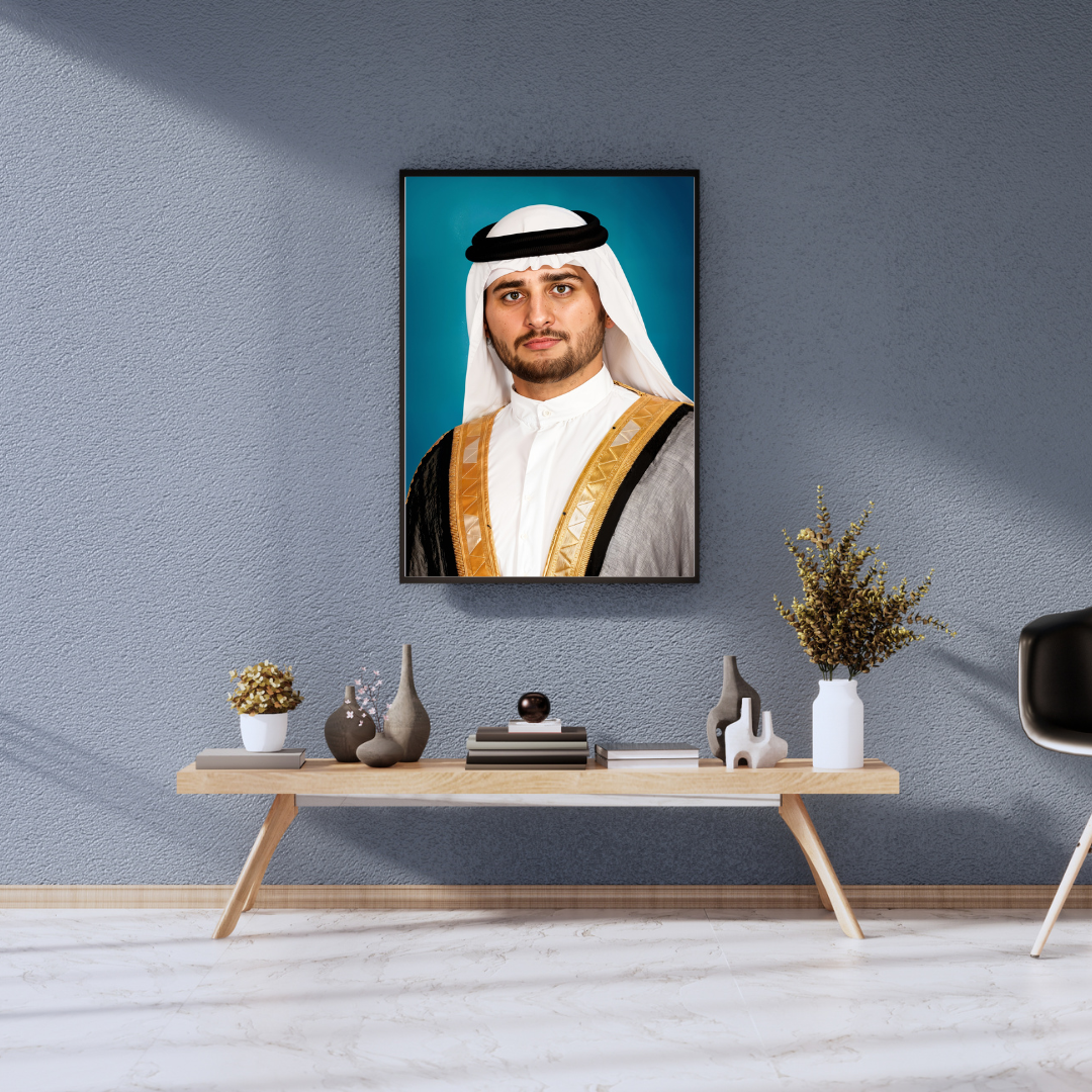 His Highness Sheikh Maktoum Bin Mohammed Bin Rashid Al Maktoum Art Print 2