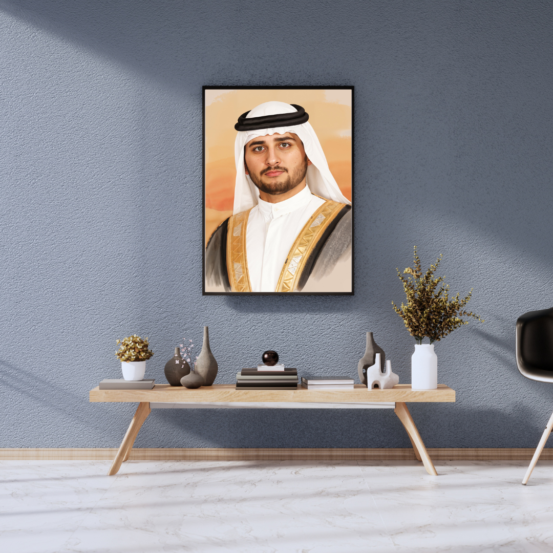 His Highness Sheikh Maktoum Bin Mohammed Bin Rashid Al Maktoum Art Print 4