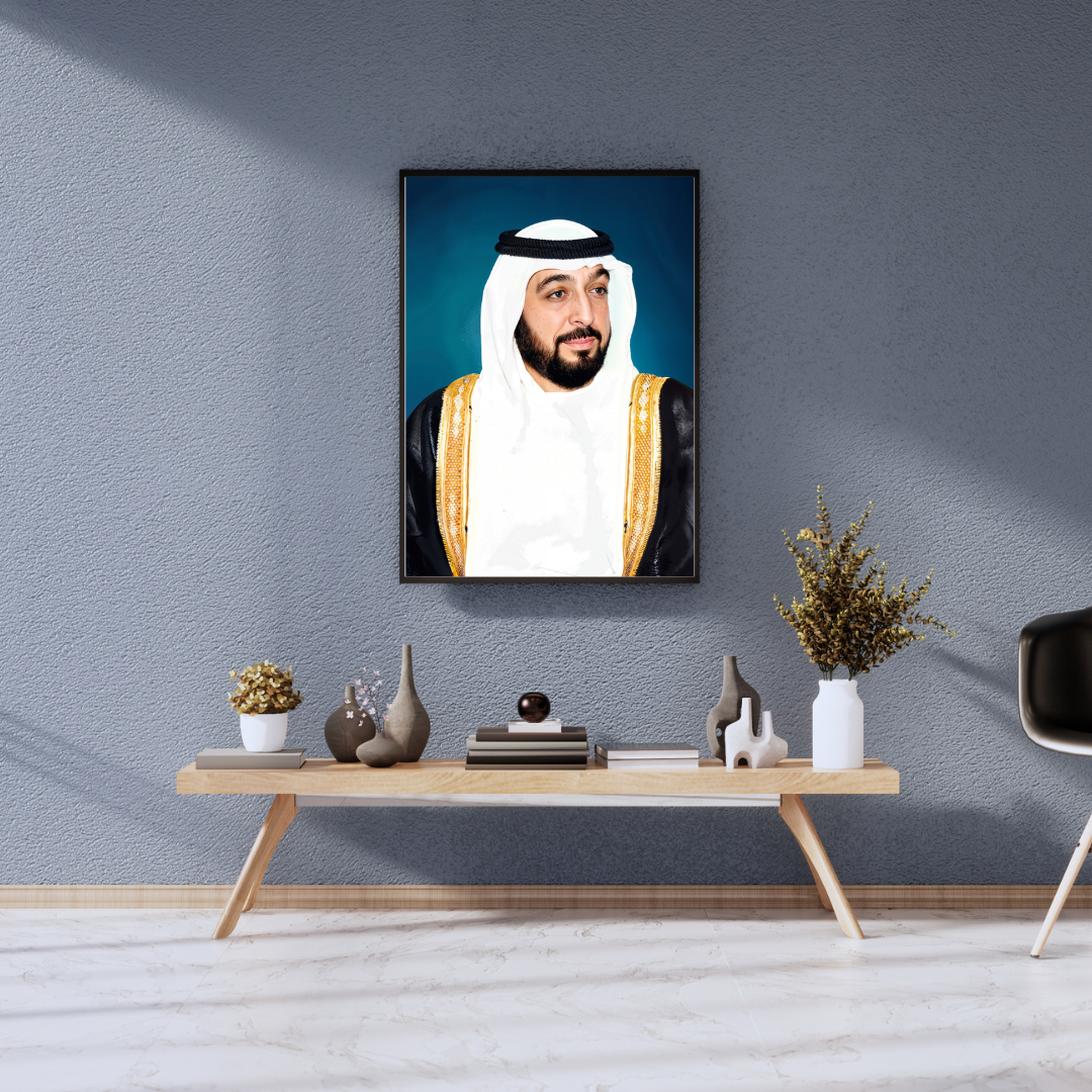 His Highness Sheikh Khalifa Bin Zayed Al Nahyan Art Print 2
