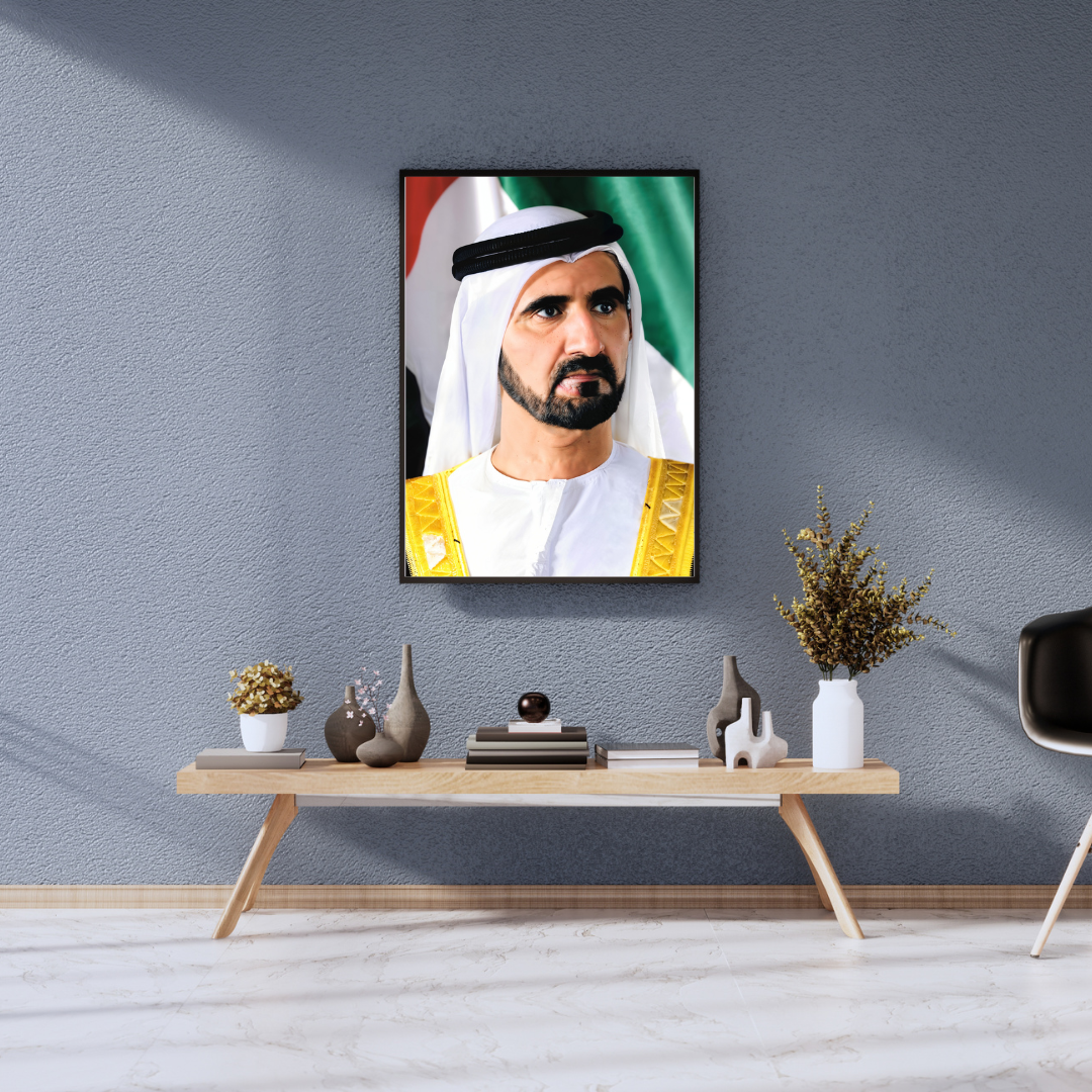 His Highness Sheikh Mohammed Bin Rashid Al Maktoum Art 3