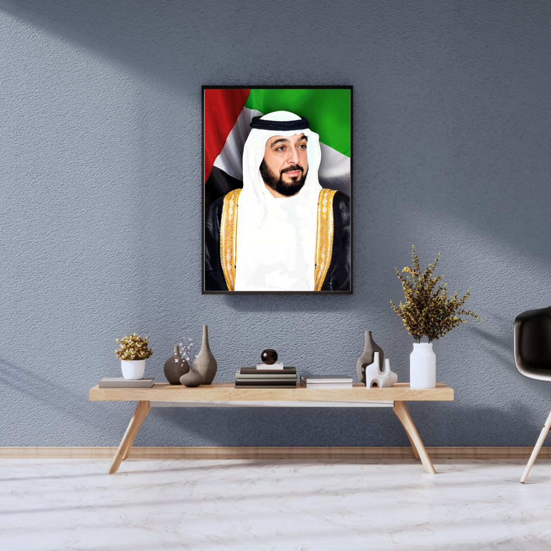 His Highness Sheikh Khalifa Bin Zayed Al Nahyan Art Print 3