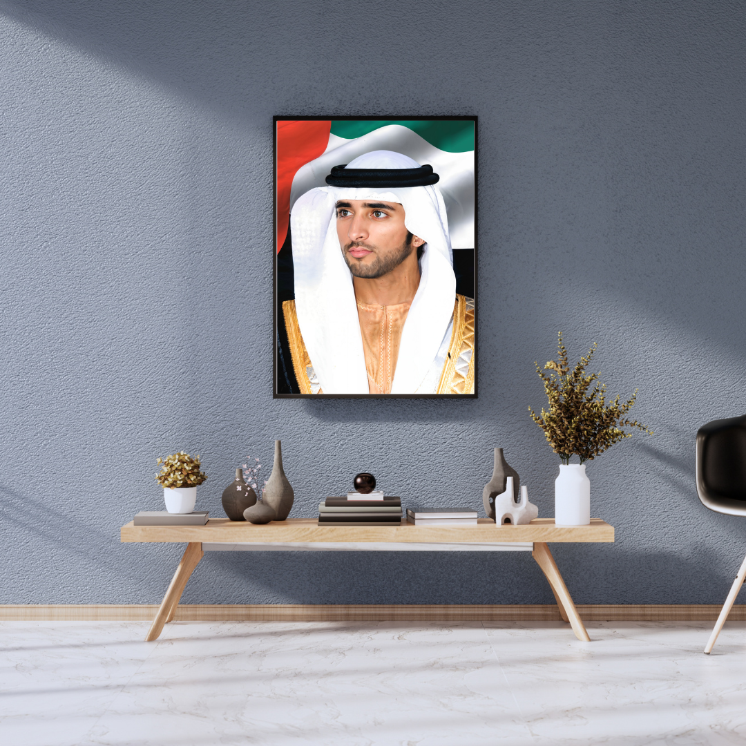 His Highness Sheikh Hamdan bin Mohammed bin Rashid Al Maktoum Artwork 3