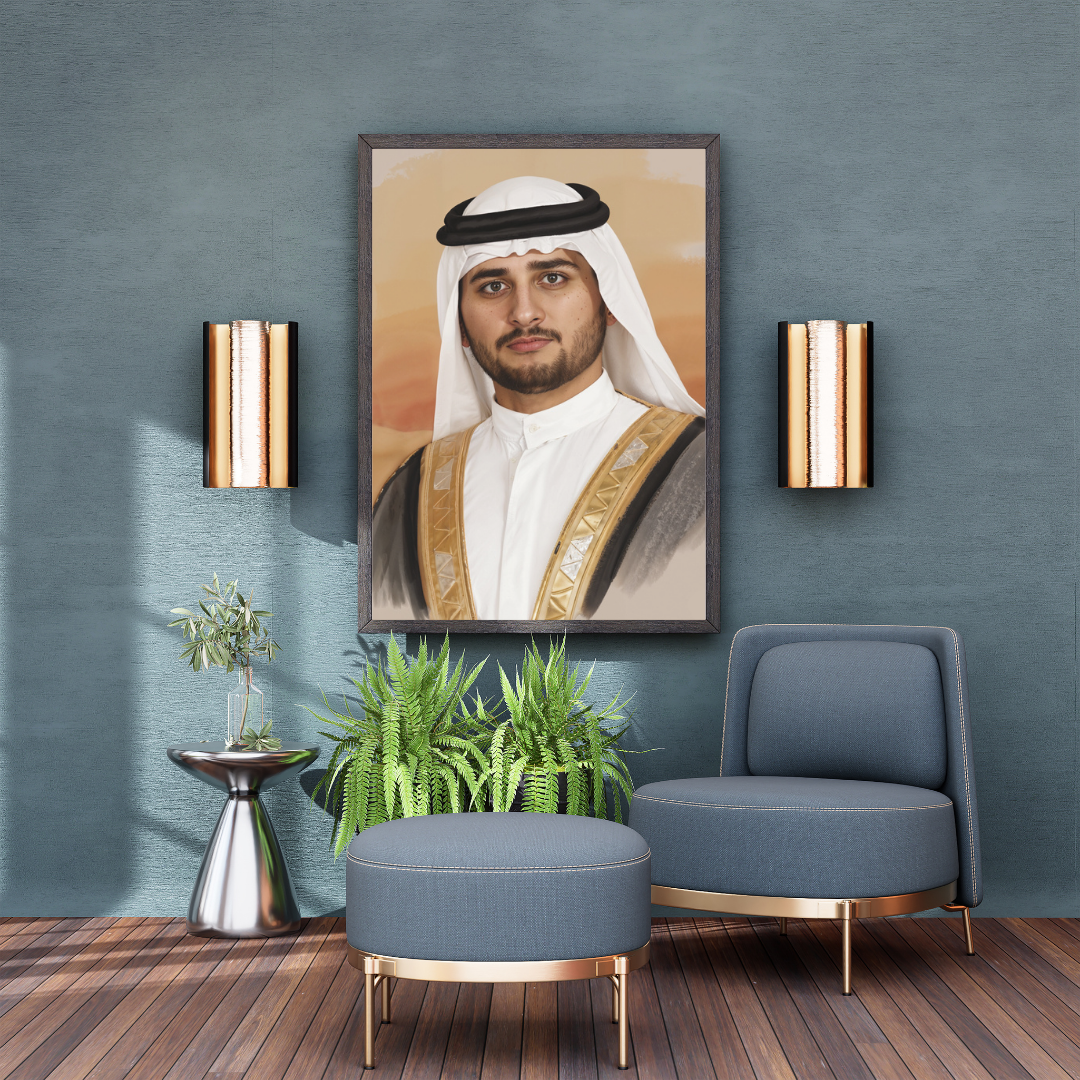 His Highness Sheikh Maktoum Bin Mohammed Bin Rashid Al Maktoum Art Print 4