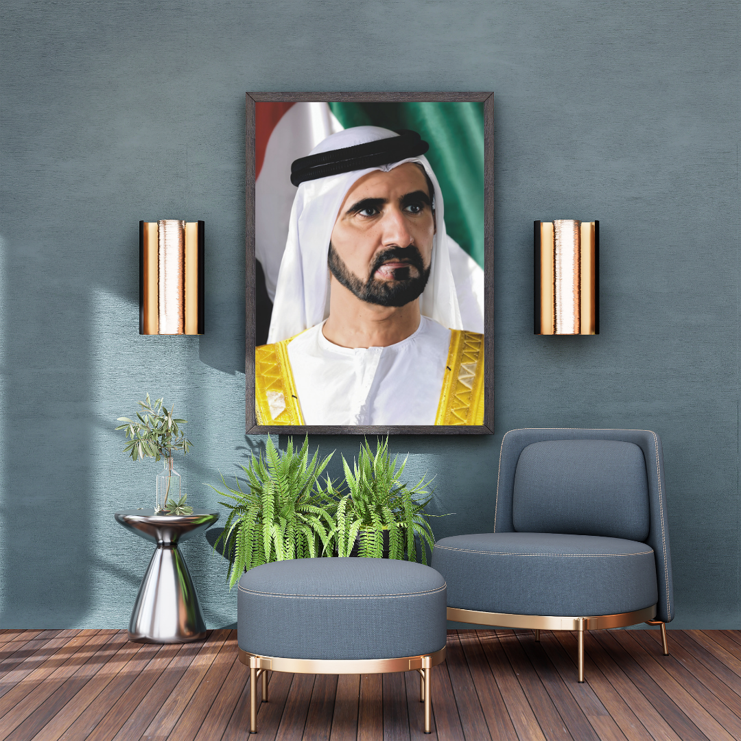 His Highness Sheikh Mohammed Bin Rashid Al Maktoum Art 3