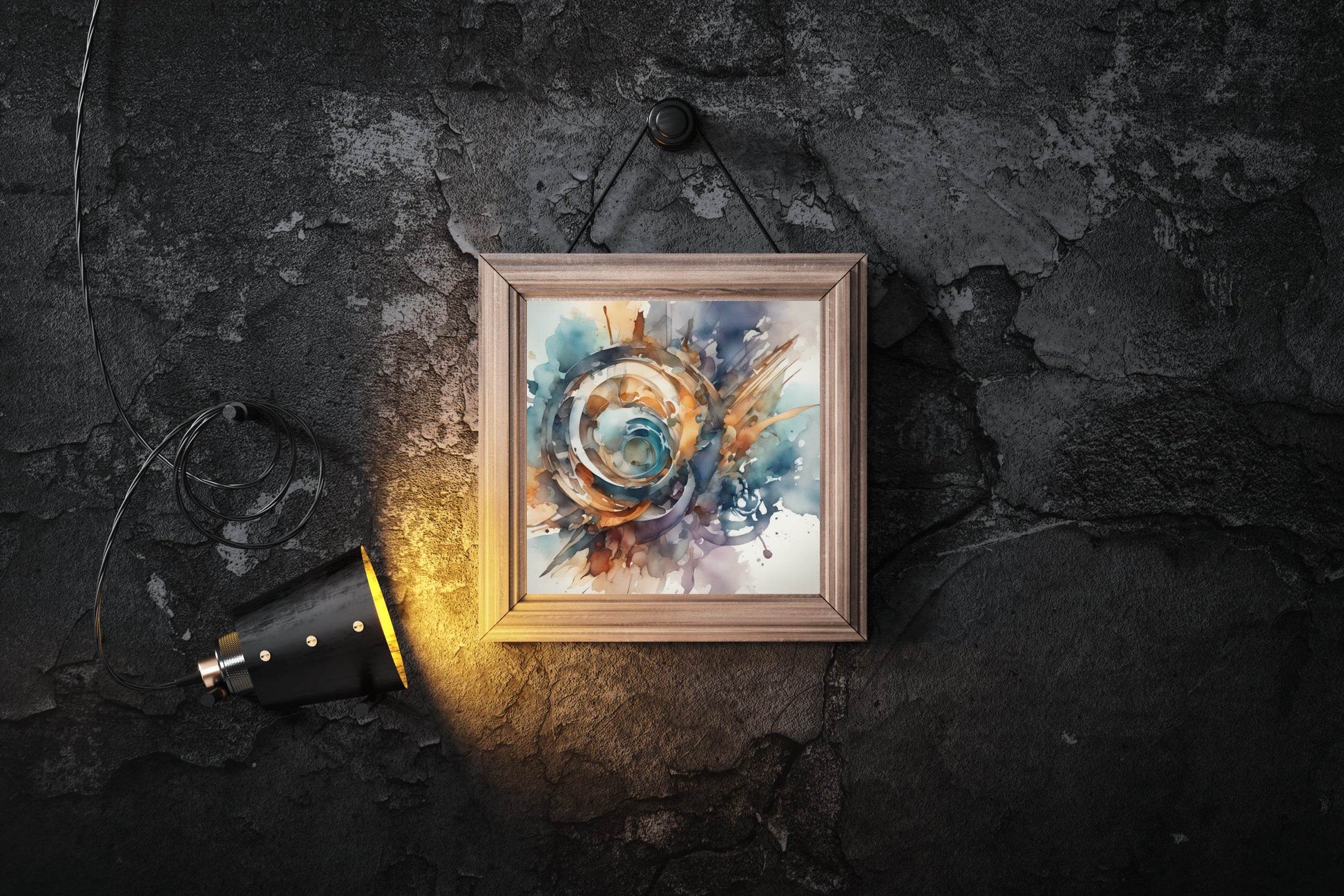 Color Splash Abstract Wall Art - beink online art store