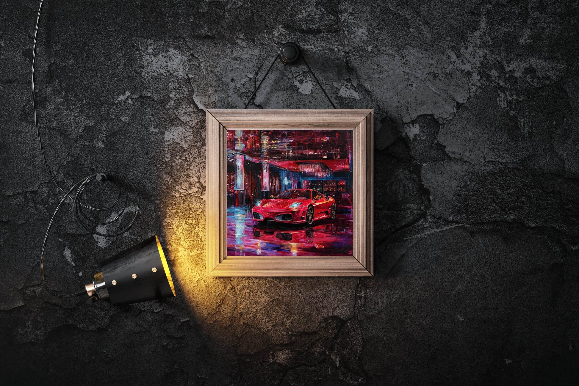 Ferrari 430 Scuderia Wall Art - beink online art store