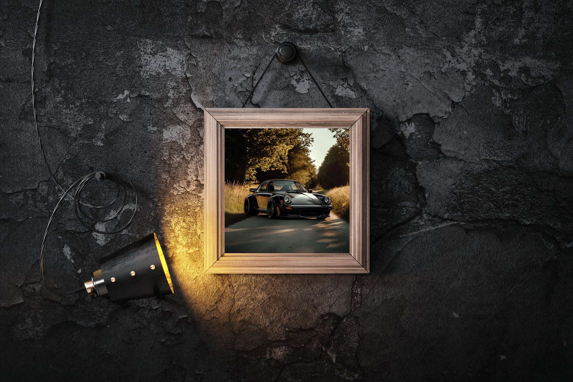 Porsche 911 Minimalist Wall Art - beink online art store