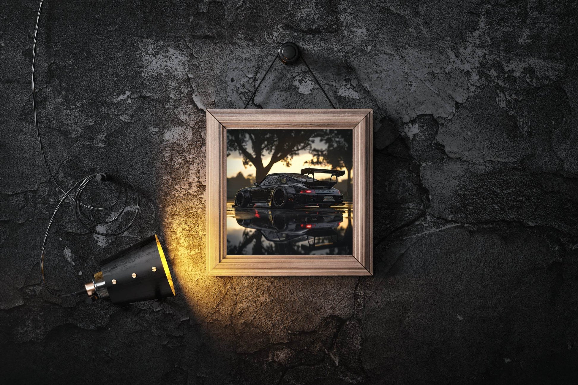 Porsche Personalized Wall Art - beink online art store