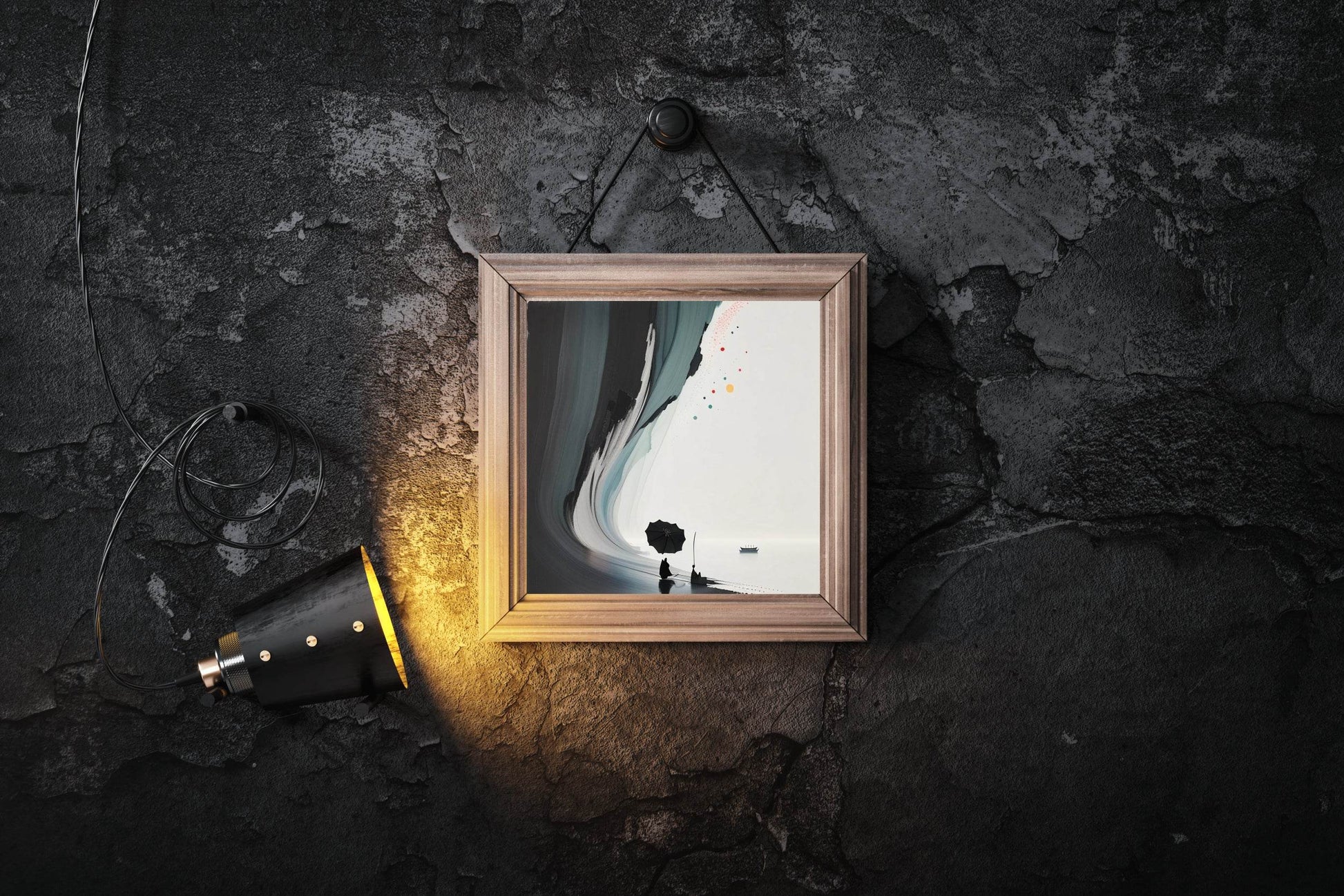Creative Seashore Abstract Wall Art - beink online art store