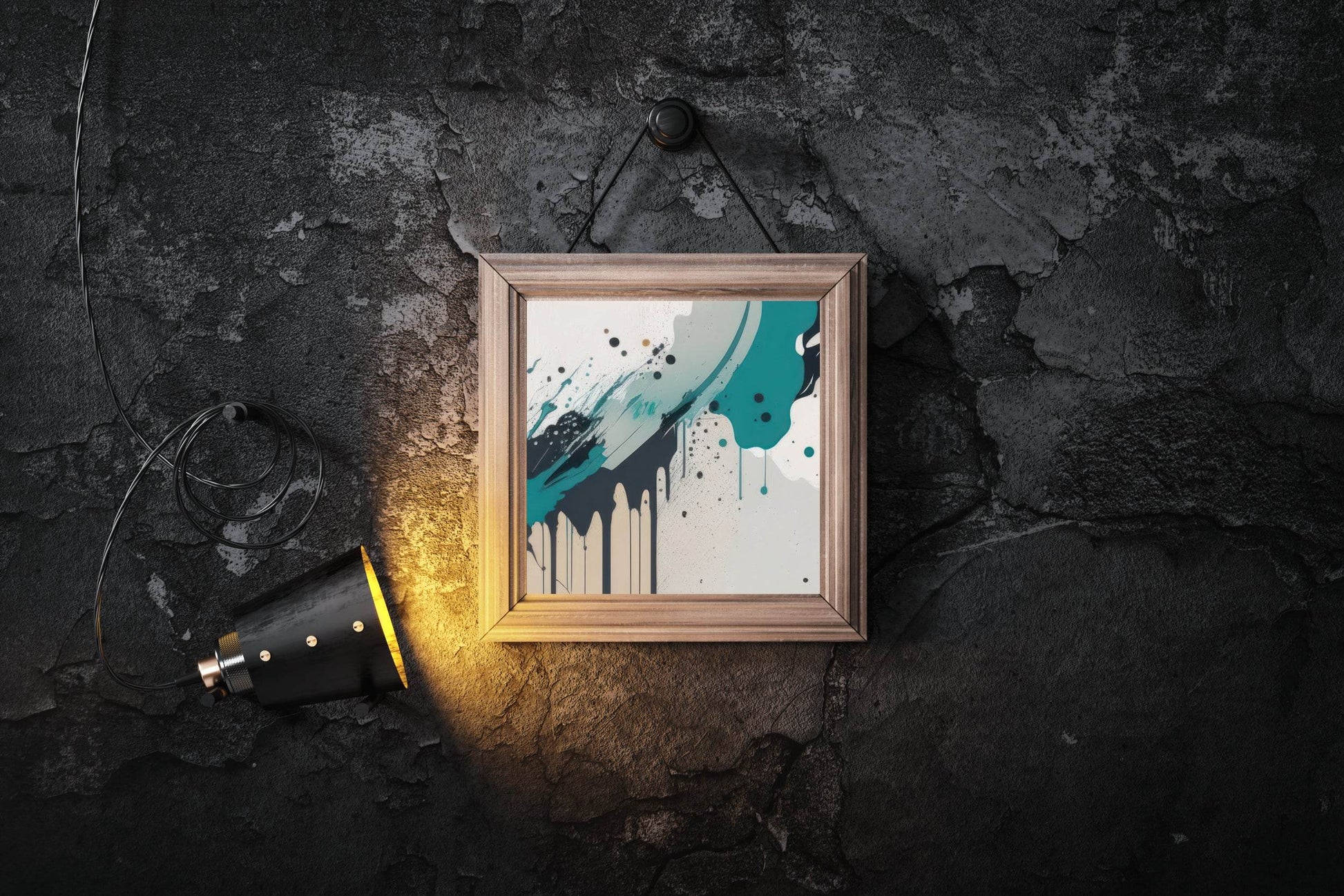 Soft Paint Color Abstract Wall Art - beink online art store