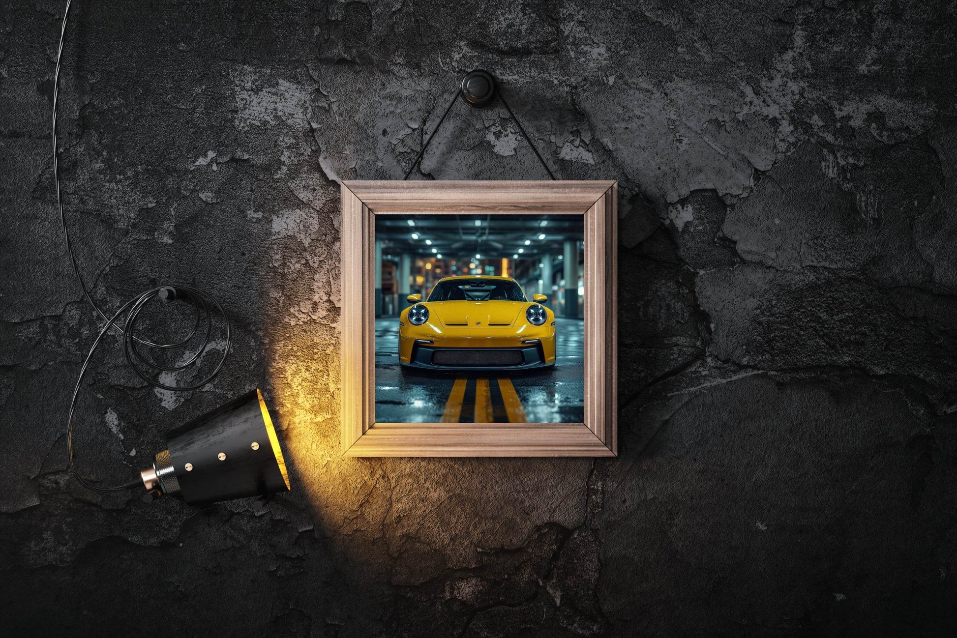 Porsche 992 GT3 Coupe Wall Art - beink online art store