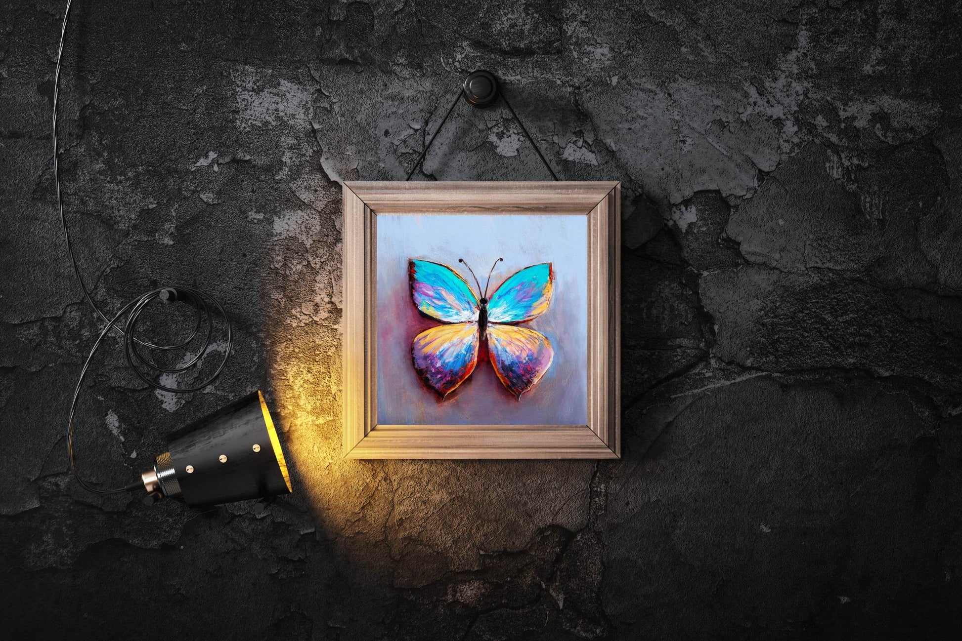 Colorful Butterfly Painting Wall Art - beink online art store