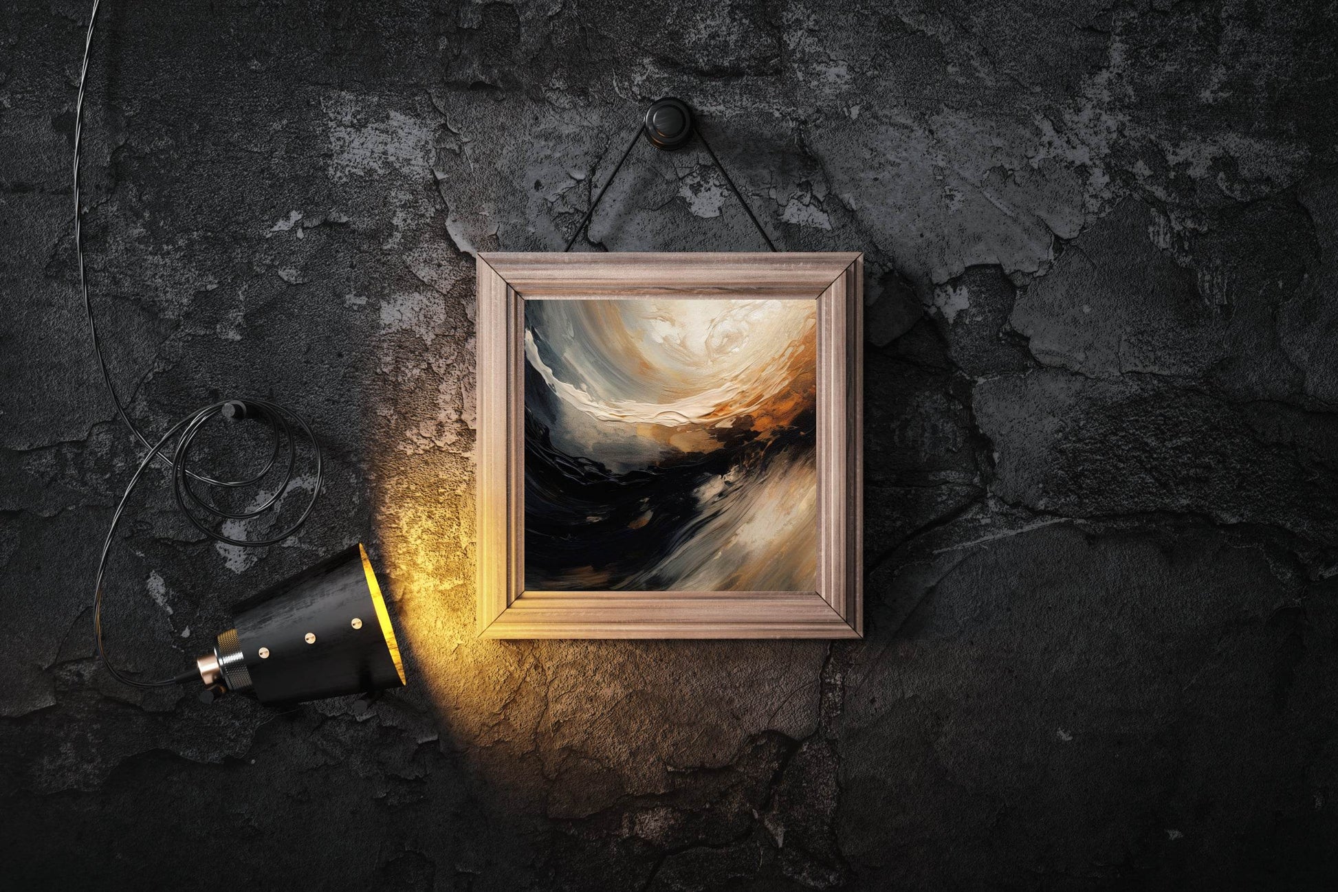 Wave Painting Abstract Wall Art - beink online art store