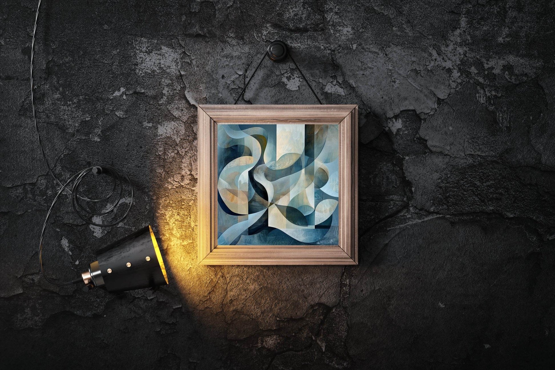 Wall Geometric Shape Abstract Wall Art - beink online art store
