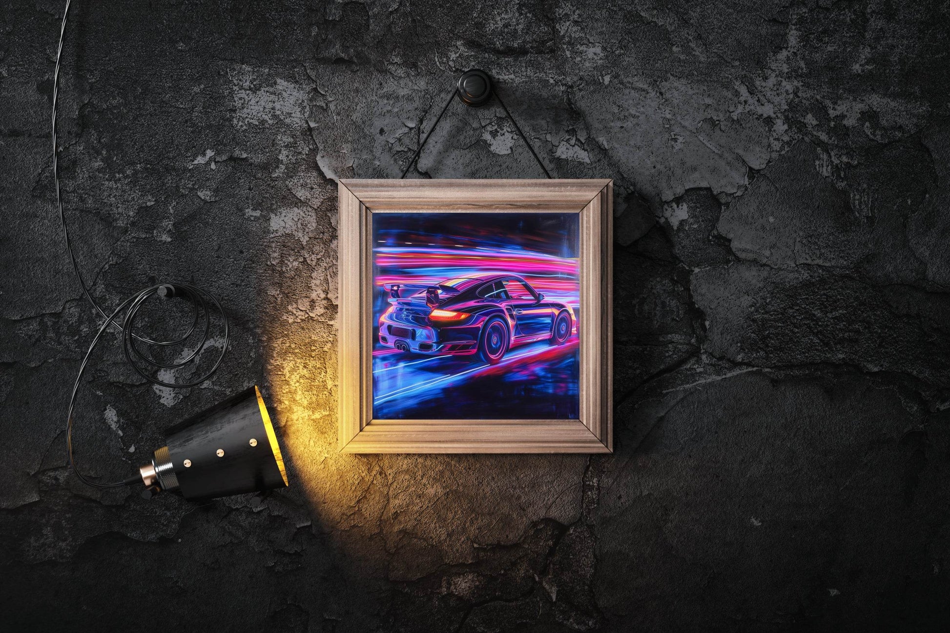 Porsche 911 GT3 RS Wall Art - beink online art store